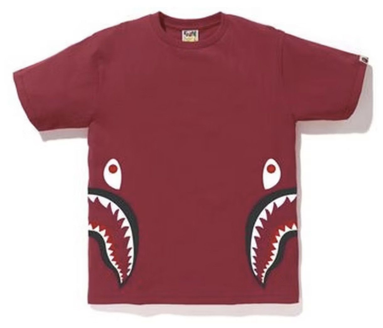 Bape A BATHING APE Side Shark Tee SIZE L Size US L / EU 52-54 / 3 - 1 Thumbnail