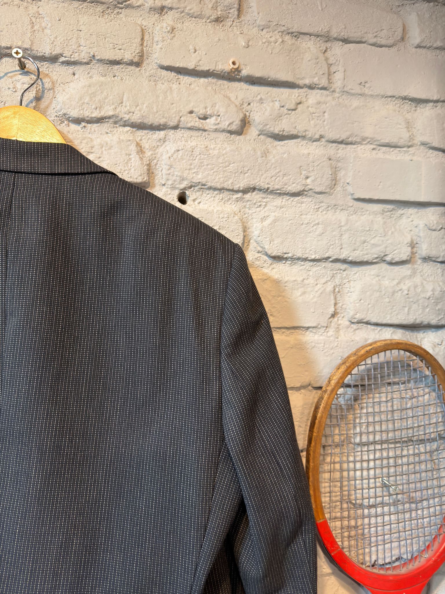 Cerruti 1881 Vintage Y2k Cerruti Wool blazer Woven in Italy Size 42R - 8 Thumbnail