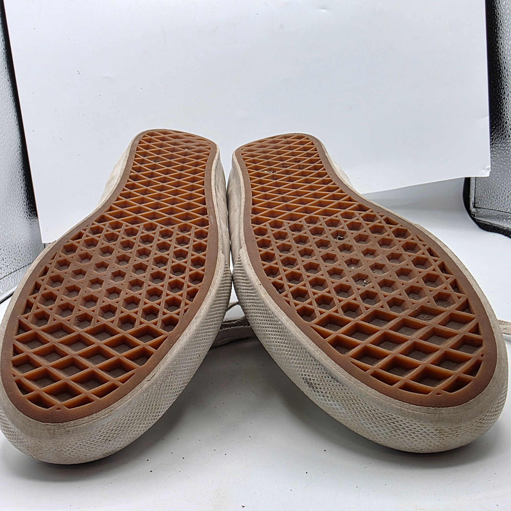 Vans Vans Half Cab Mens Size 5 White Sneaker Shoes Casual Skatebo Size US 5 / EU 37 - 10 Thumbnail