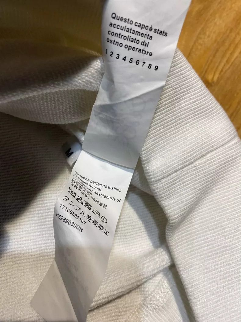 Loewe LOEWE White cotton color letters gradient embroidery round Size M / US 6-8 / IT 42-44 - 5 Thumbnail