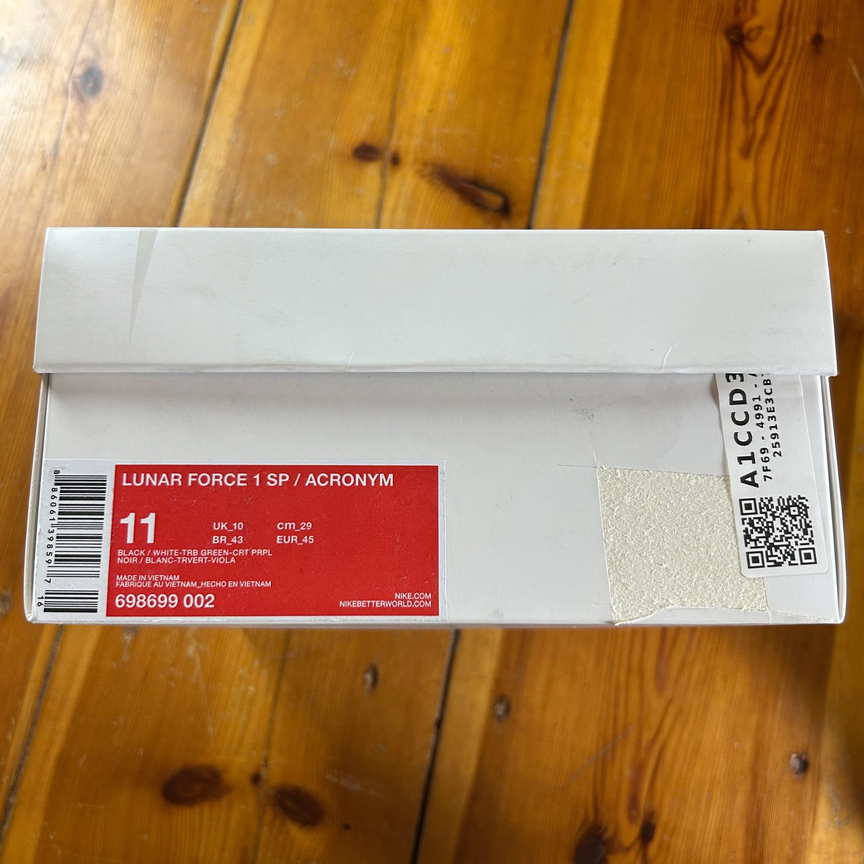 Acronym × Nike Lunar Force 1 Acronym Size US 11 / EU 44 - 8 Thumbnail