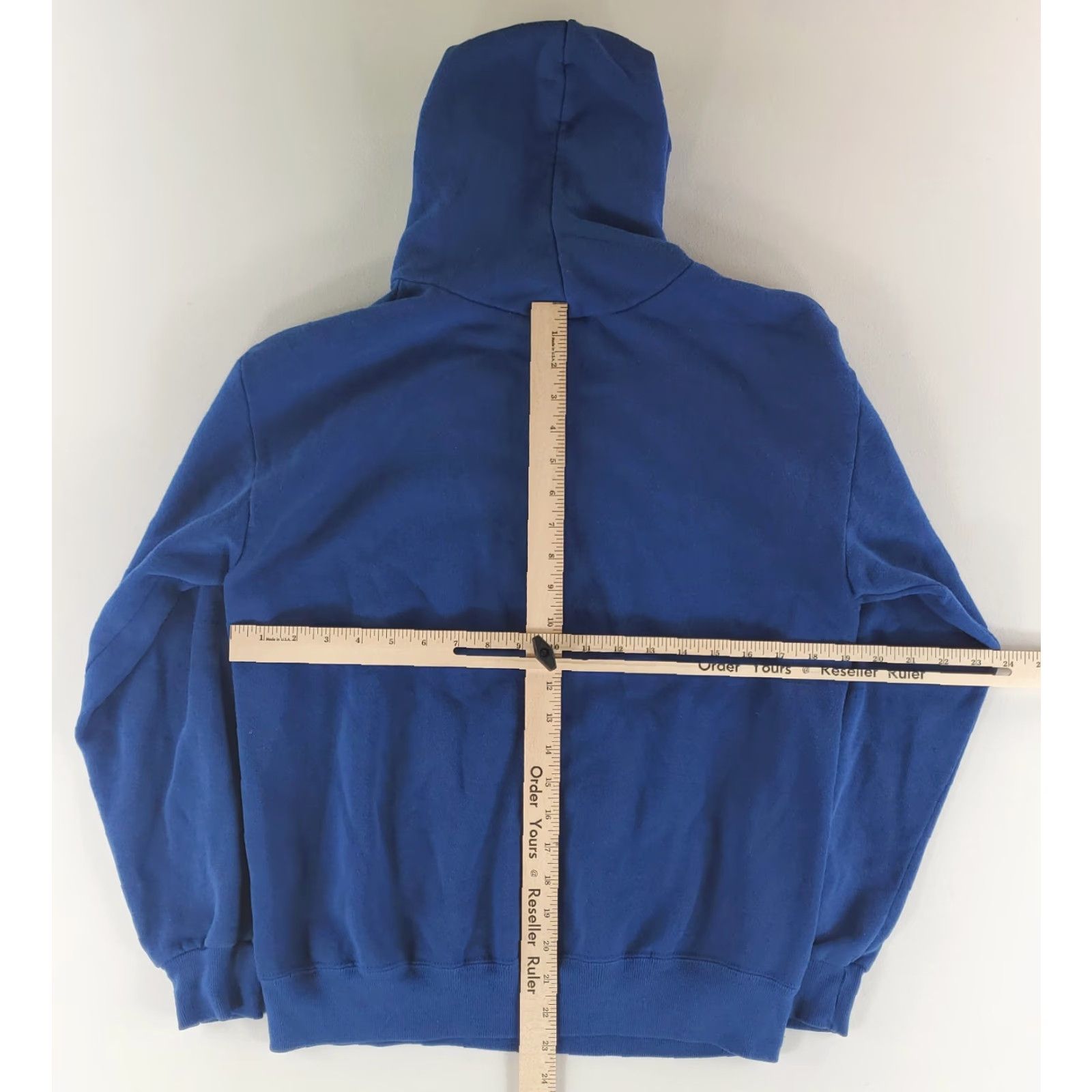 Jerzees VINTAGE Jerzees Hoodie Sweatshirt Blue Made USA Long Sleeve L Mens SL? Size US L / EU 52-54 / 3 - 7 Thumbnail