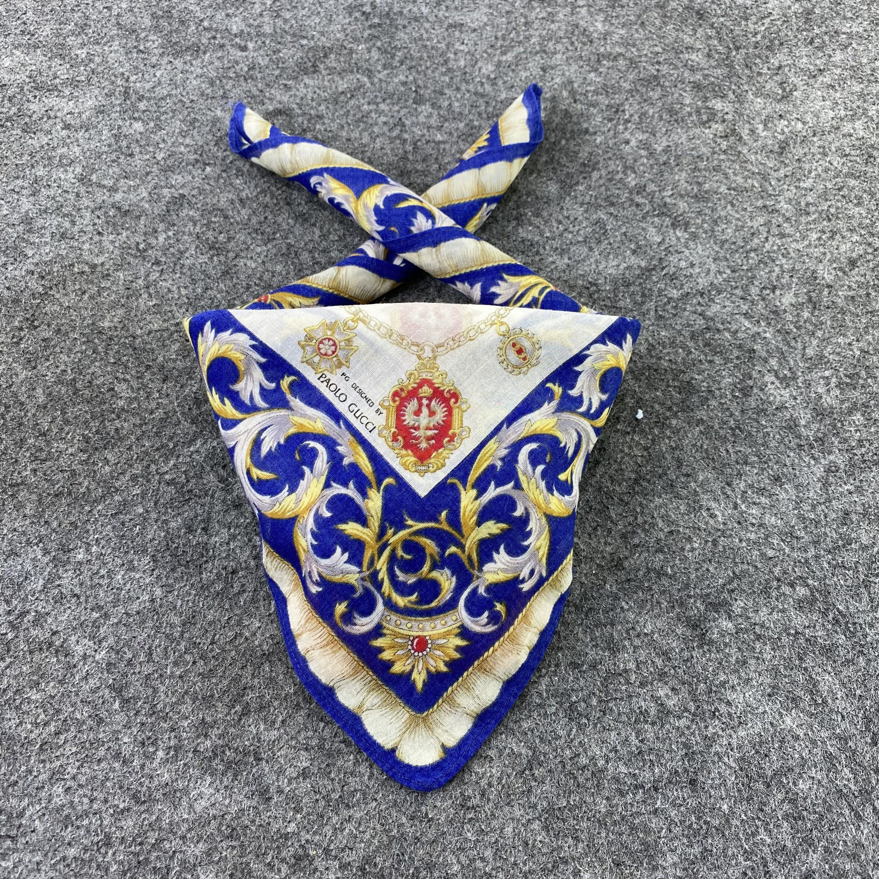 Paolo Gucci Paolo Gucci Handkerchief / Bandana / Neckerchief-B909 Size ONE SIZE - 2 Thumbnail