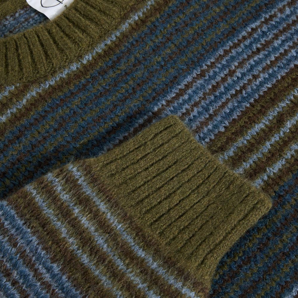Polar Skate Co. Polar George Stripe Jumper • 2 (Large) Size US L / EU 52-54 / 3 - 3 Thumbnail