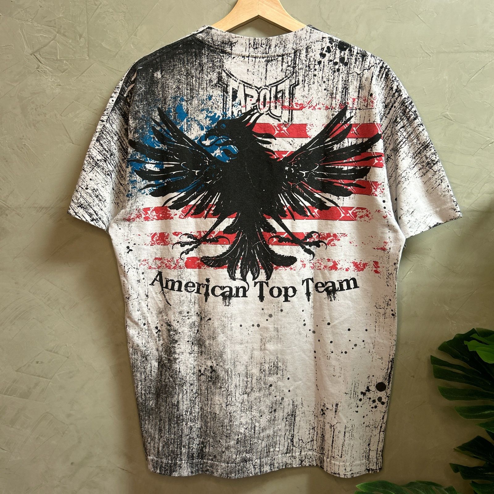 Tapout L Y2K Tapout MPS American Top Team Tie Dye Shirt Size US L / EU 52-54 / 3 - 3 Thumbnail