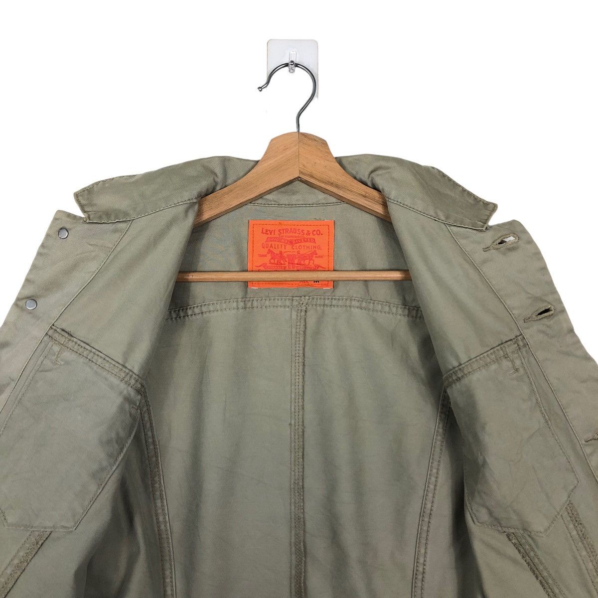 Levi's 🔥90’s Vintage Chore Work Jacket Levi’s Multi Pocket Size US M / EU 48-50 / 2 - 11 Thumbnail