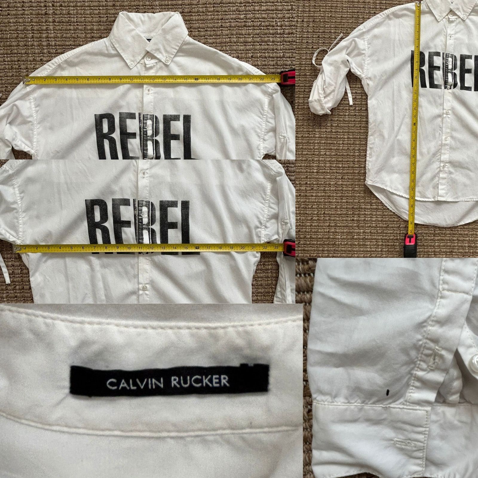 Other Calvin Rucker Rebel Belle Button Down Graphic Shirt Size M / US 6-8 / IT 42-44 - 4 Thumbnail