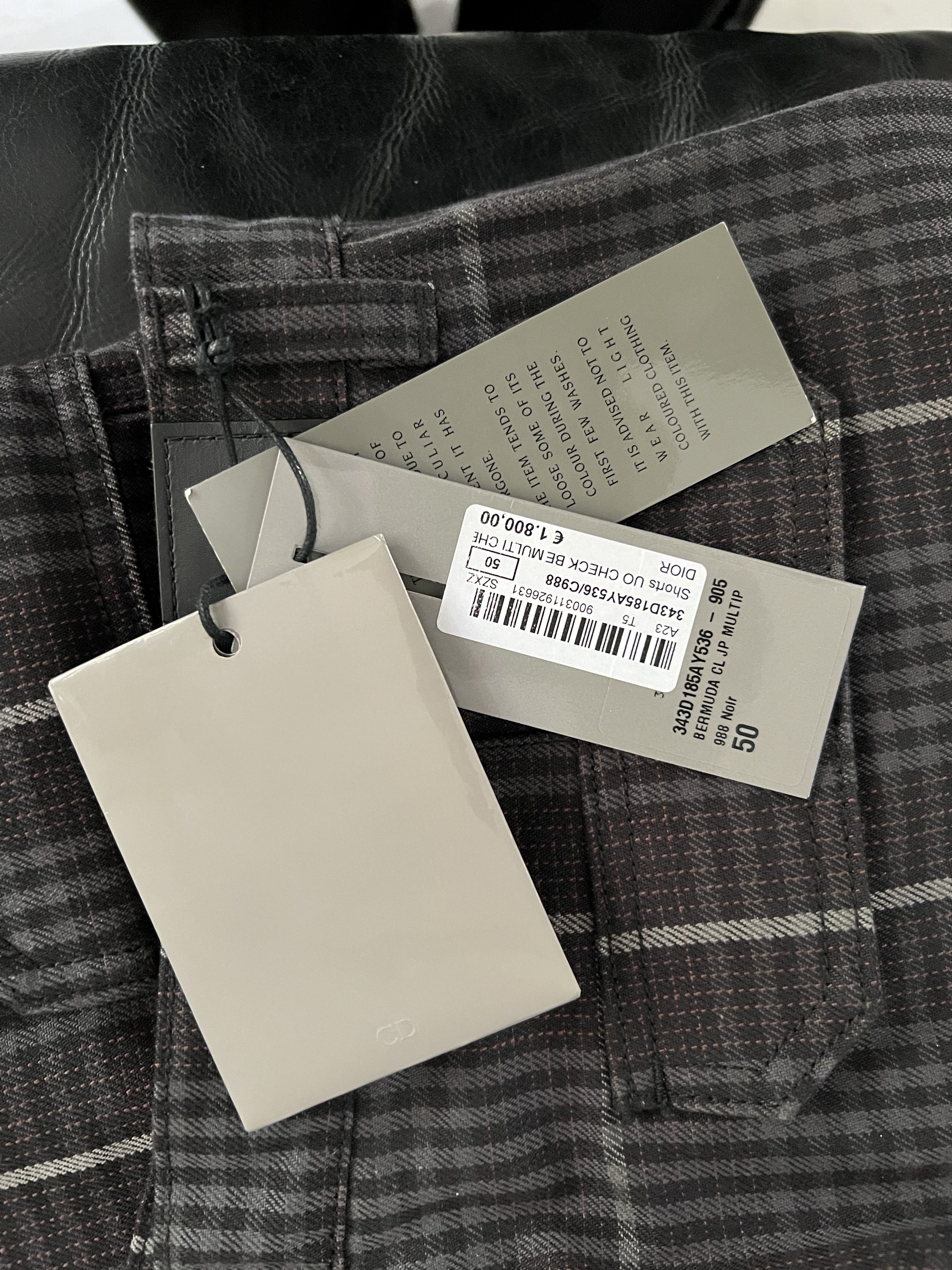 Dior Dior Bermuda Cargo Tartan Size US 34 / EU 50 - 18 Thumbnail