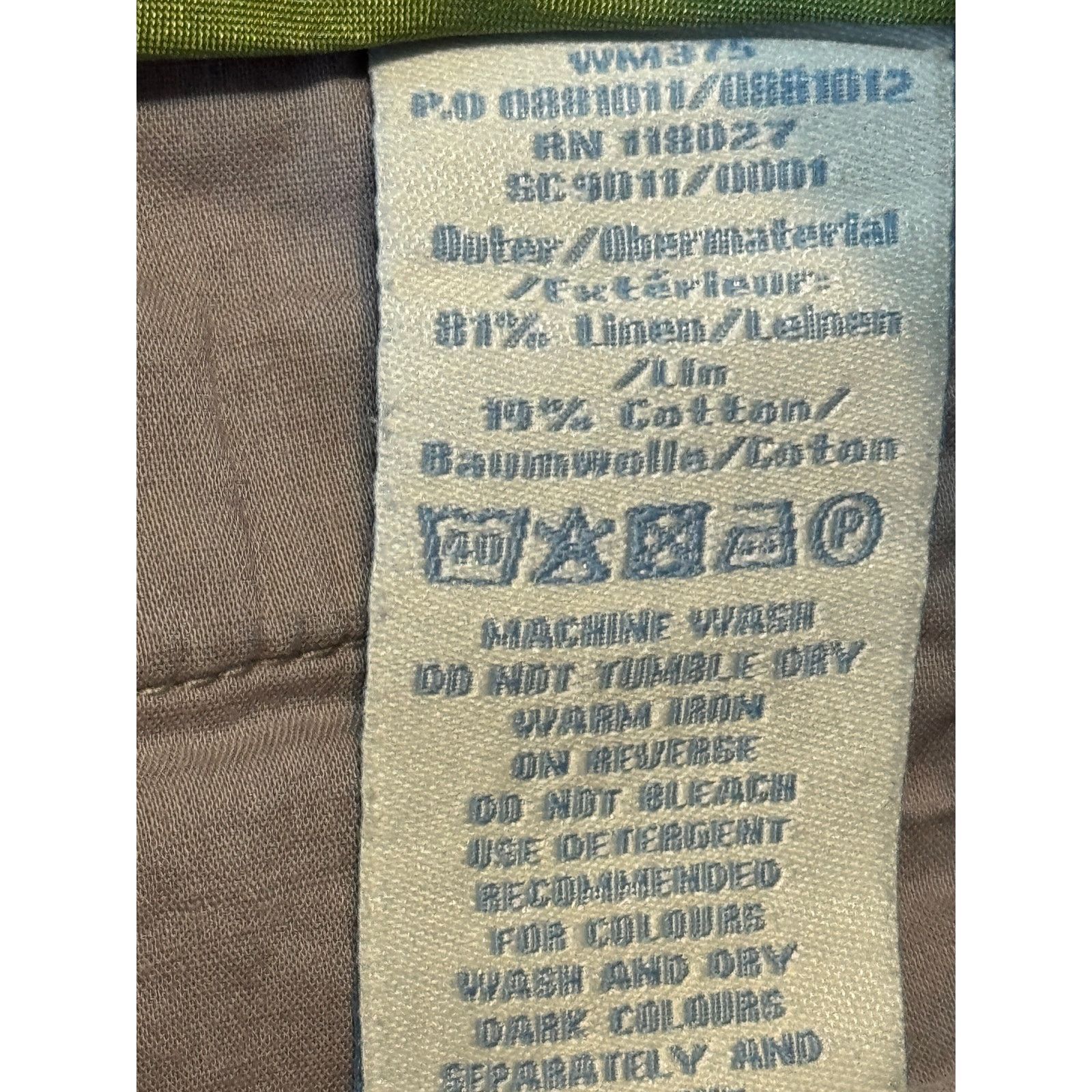 Boden Boden Linen Cotton Blend Capris Flat Front Neutral 8 Petite Size 30" / US 8 / IT 44 - 7 Thumbnail