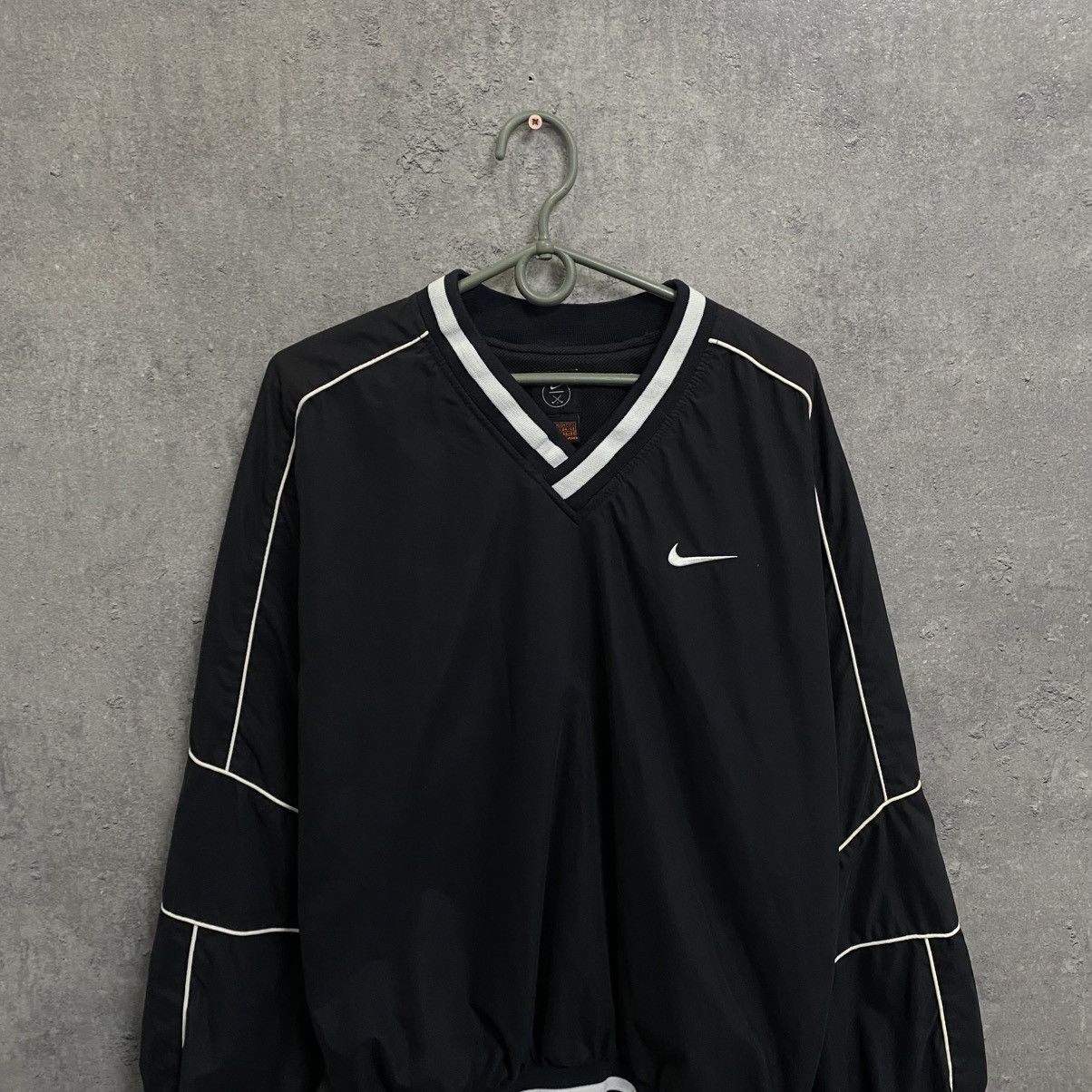 Nike Vintage 90s Nike Nylon Sweatshirt Baggy Y2K Size US S / EU 44-46 / 1 - 4 Thumbnail