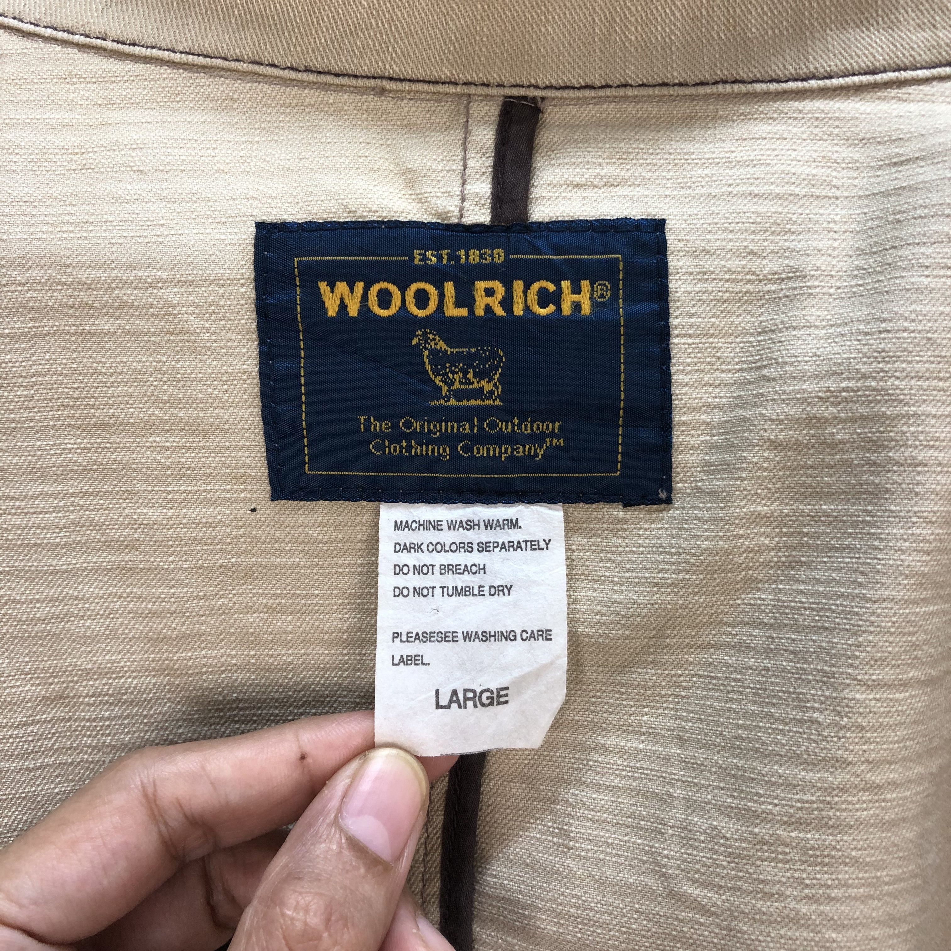 Woolrich Woolen Mills WOOLRICH CASUAL JACKET #7314-129 Size US L / EU 52-54 / 3 - 7 Thumbnail