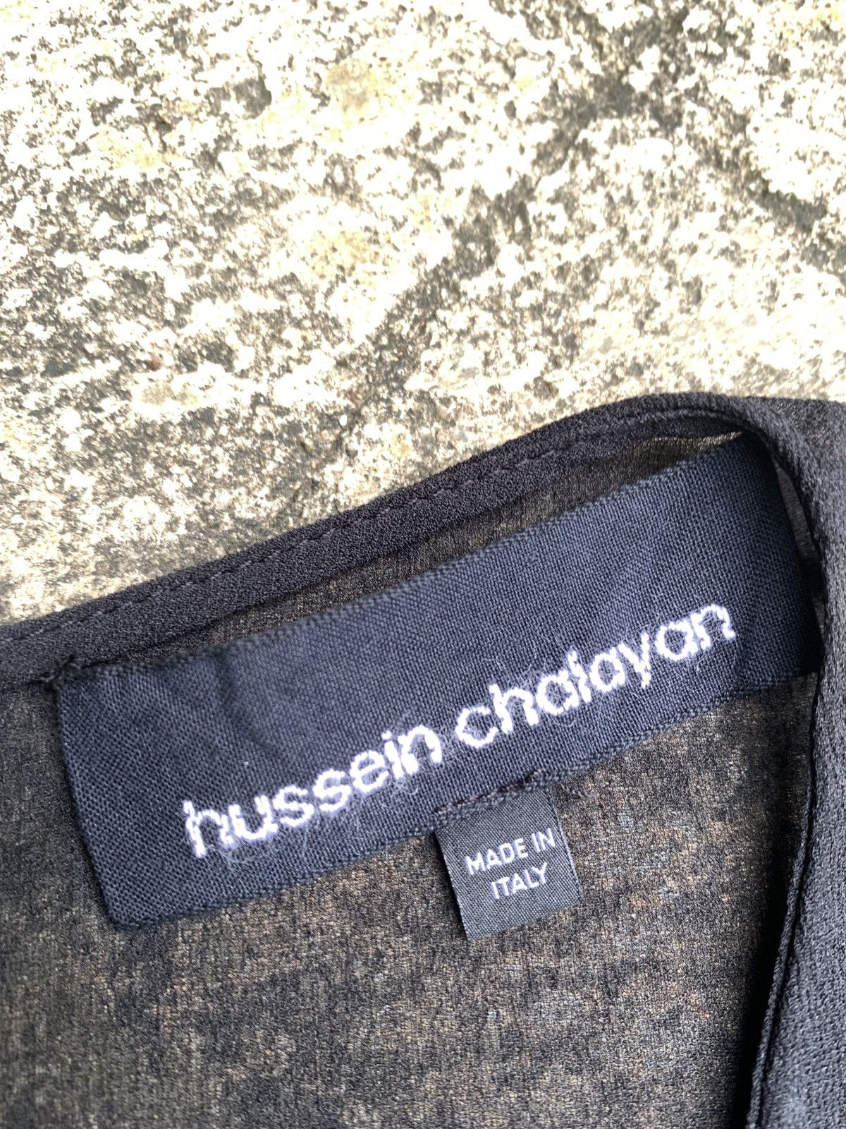 Hussein Chalayan Hussein Chalayan Silk Overlay Graphic Mesh Mini Dress Size M / US 6-8 / IT 42-44 - 11 Thumbnail