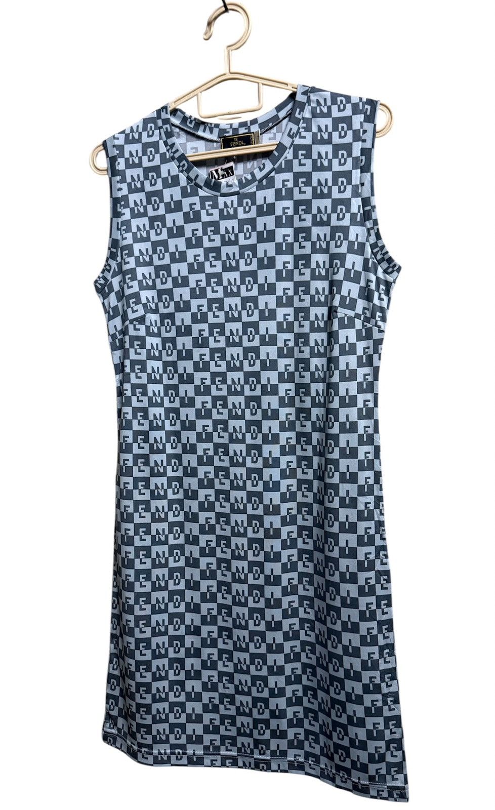 Fendi Fendi Mini Dress Logo Monogram Size S / US 4 / IT 40 - 3 Thumbnail