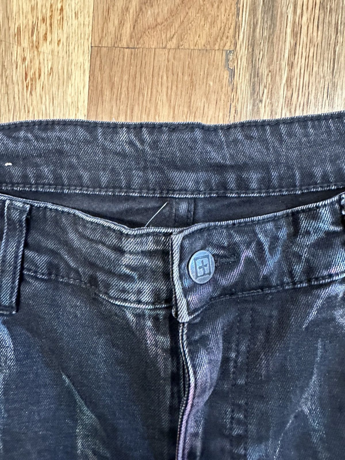 Ksubi Ksubi Rainbow Dyed Black Denim Jeans Size 38 Size US 38 / EU 54 - 3 Thumbnail
