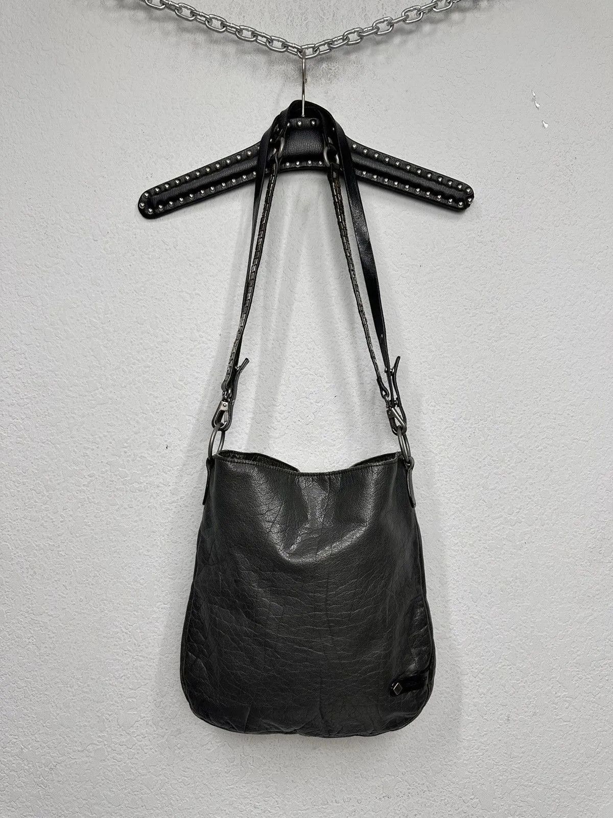 14th Addiction Vintage Japan Leather Bag Kapital Messenger Y2K Rare GOA Size ONE SIZE - 17 Thumbnail