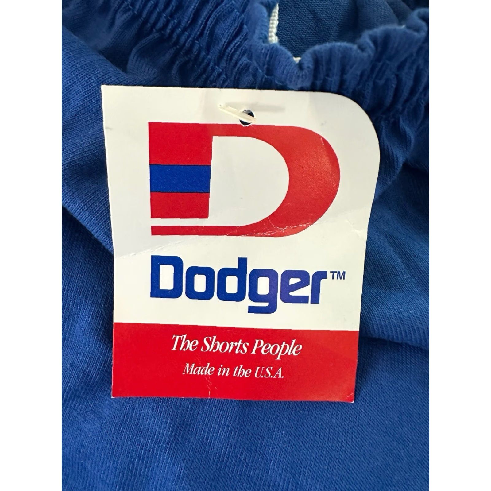 Vintage VINTAGE dodger gym shorts Mens Small NWT deadstock 90s blue Made in USA athletic shorts Mens Size US 29 - 2 Thumbnail