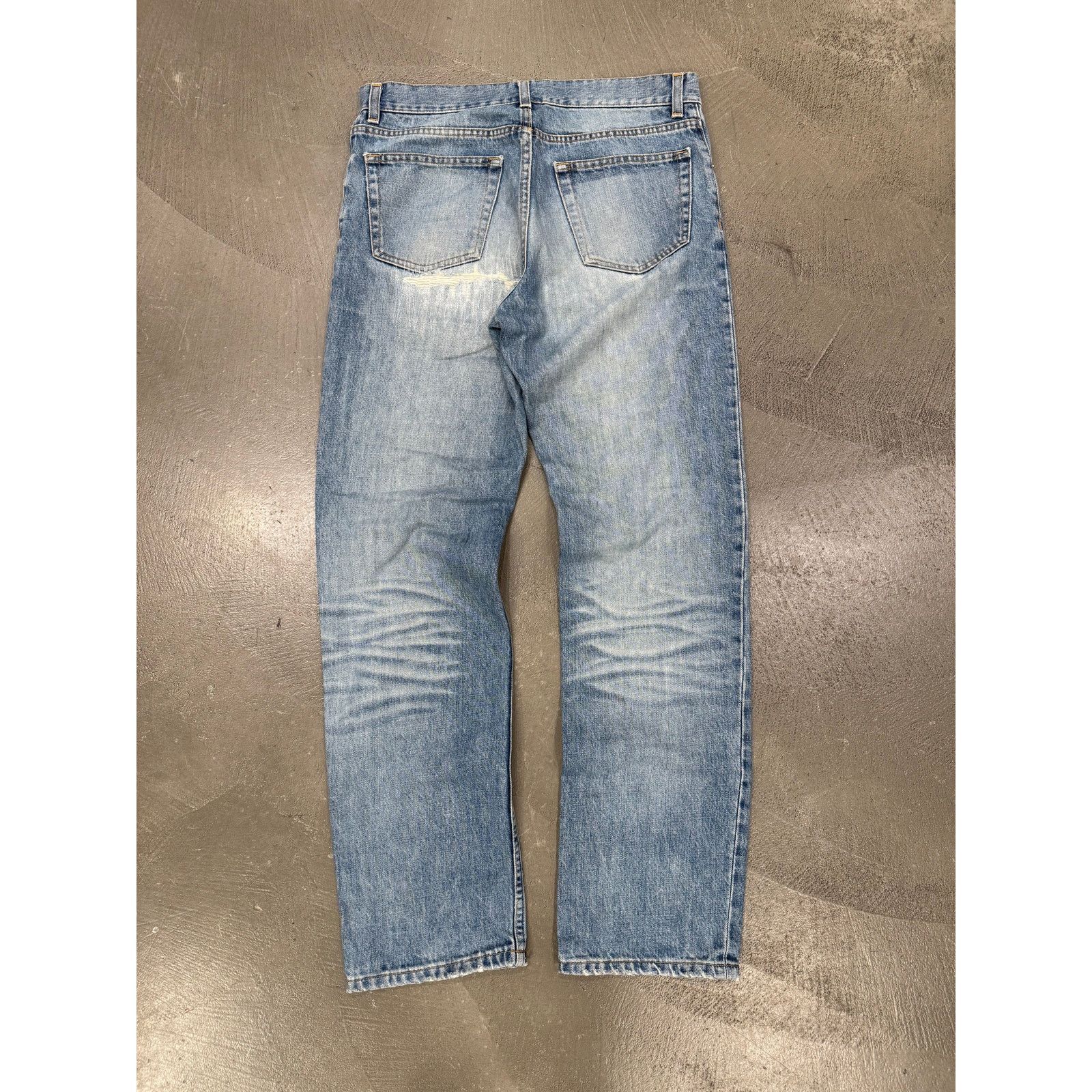 Helmut Lang 2000s Helmut Lang vintage sanded denim Size 24" / US 00 / IT 34 - 3 Thumbnail