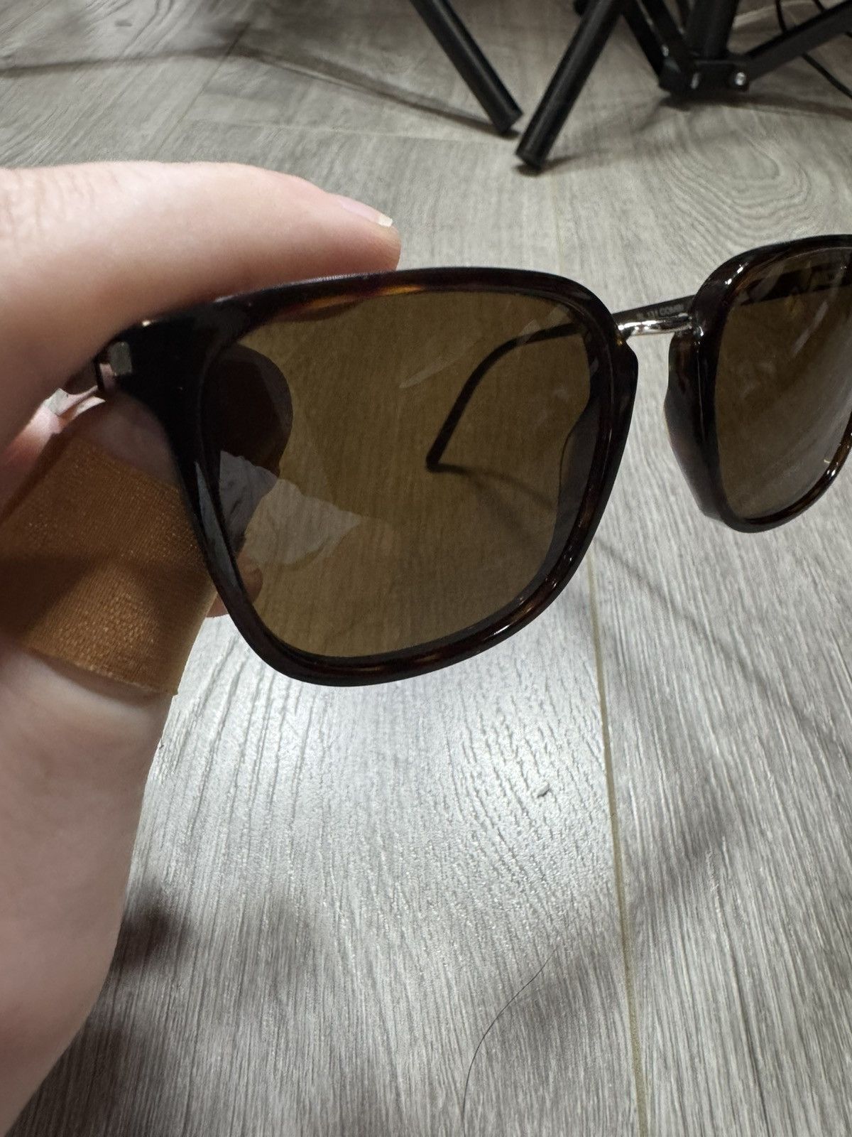 Saint Laurent Paris Saint Laurent Sl SL 131/F COMBI 007 Sunglasses Brown 271436 Size ONE SIZE - 5 Thumbnail