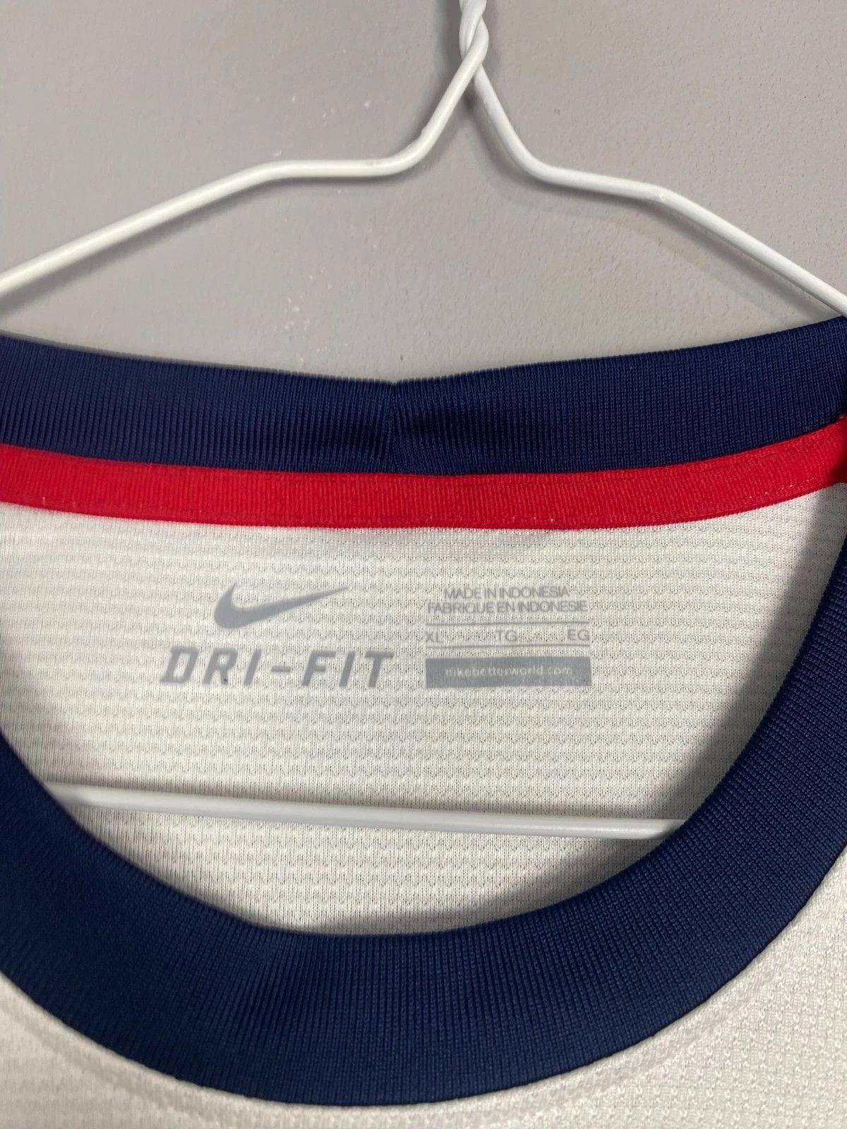 Nike England 2013/2014 Nike Home Football Shirt Soccer Jersey Size US XL / EU 56 / 4 - 3 Thumbnail