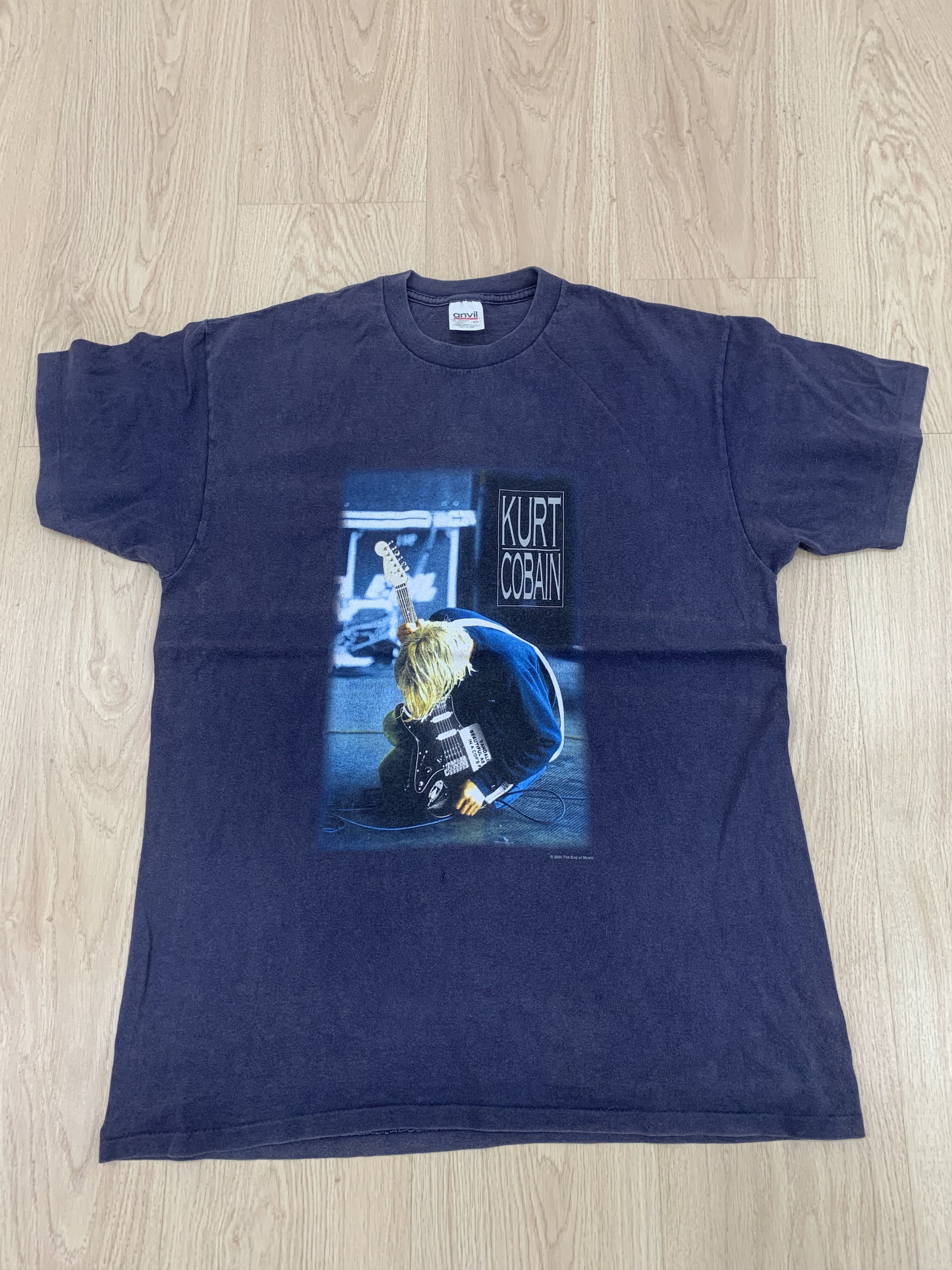 Nirvana VTG NIRVANA KURT BAND TOUR SHIRT RADIOHEAD KANYE RAP TEE Size US XL / EU 56 / 4 - 1 Thumbnail