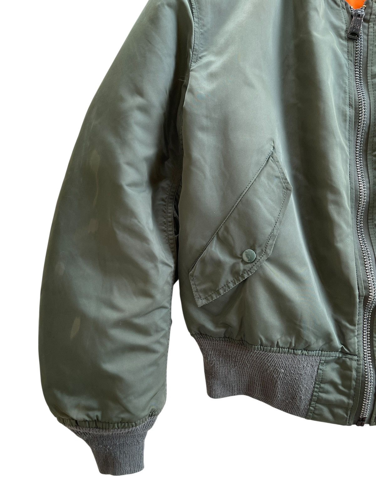 Alpha Industries Vintage Alpha Industries MA-1 Bomber Jacket Size US M / EU 48-50 / 2 - 13 Thumbnail