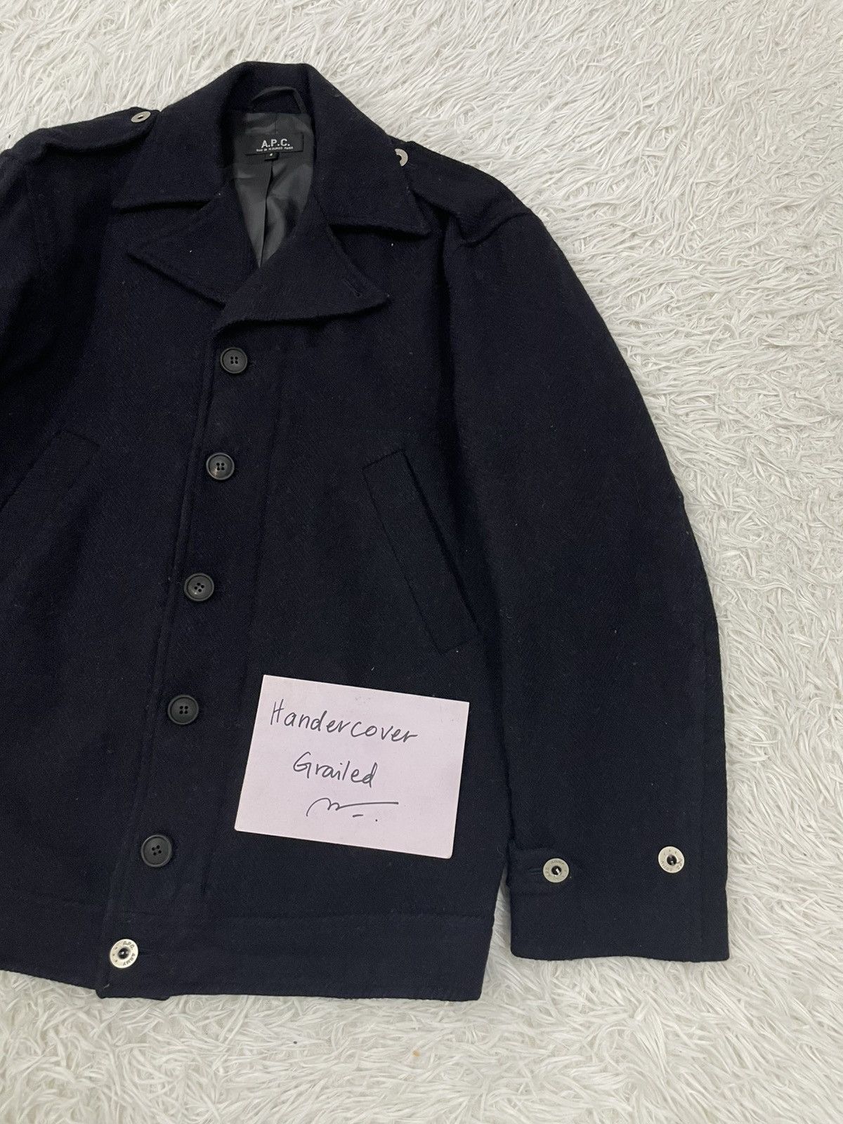 A.P.C. APC Army Wool Jacket Made in France Size US S / EU 44-46 / 1 - 3 Thumbnail