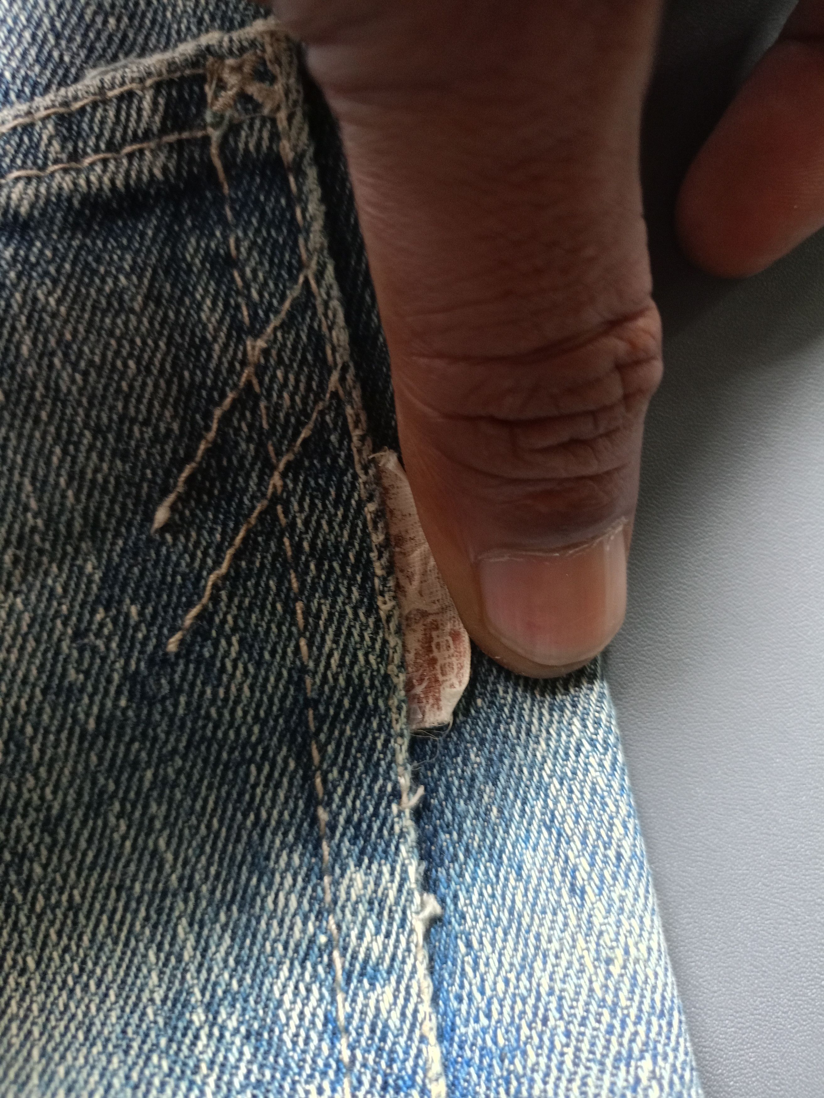 Japanese Brand Neighborhood spnarrow savage ripper denim pants Size US 32 / EU 48 - 9 Thumbnail