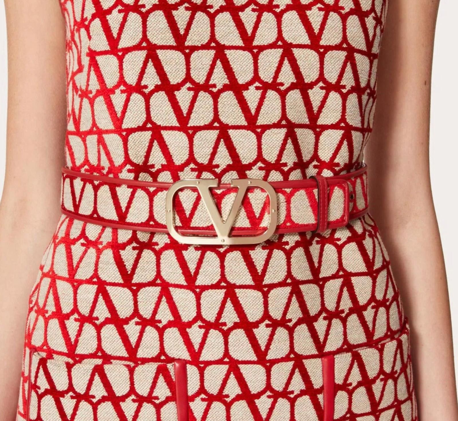 Valentino Valentino Toile Iconographe Belt 40mm Size 95 Size ONE SIZE - 5 Thumbnail