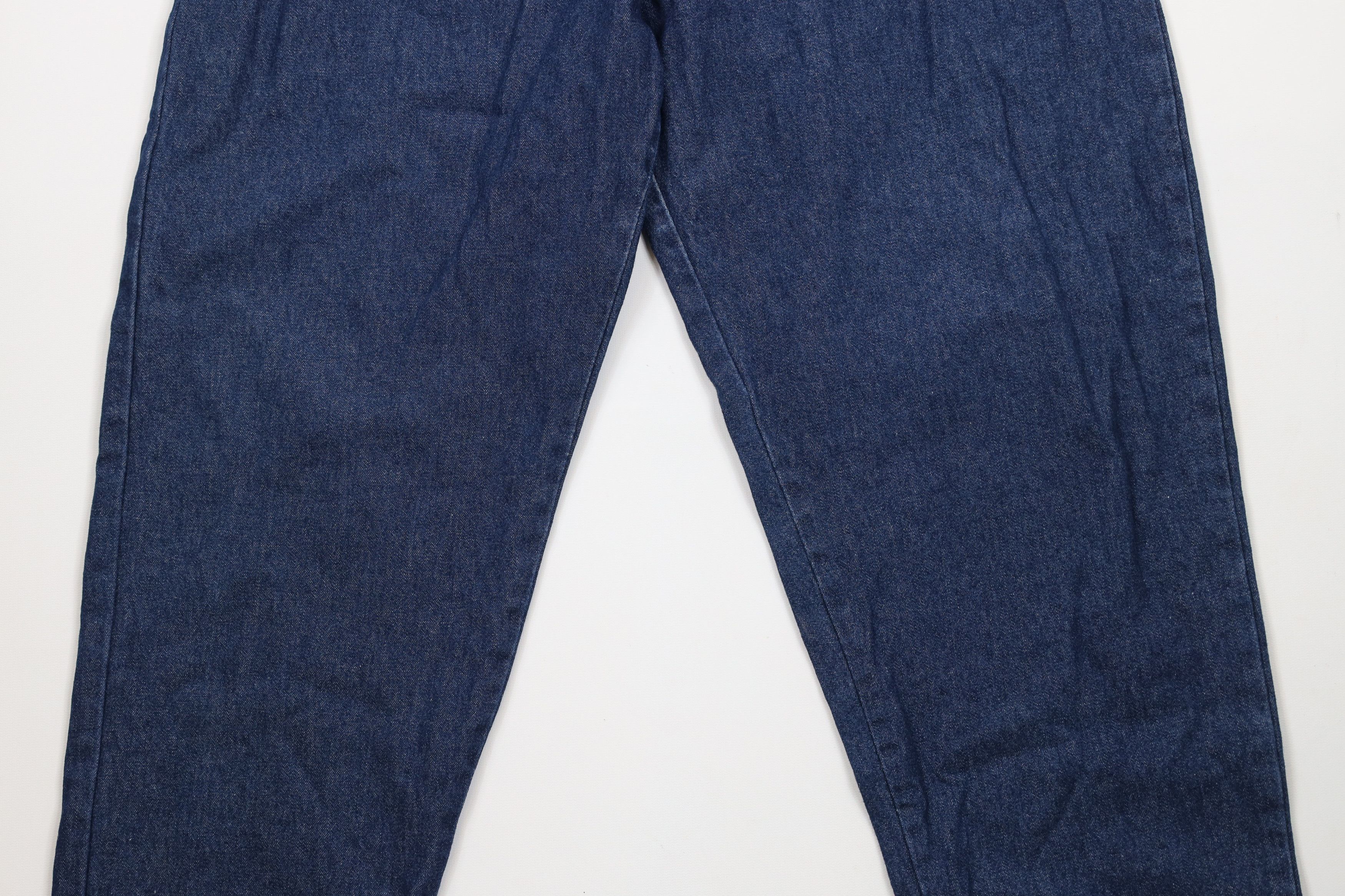 Vintage Vintage 90s Streetwear Waist Tapered Leg Denim Jeans USA Size 40" / US 18 - 3 Thumbnail