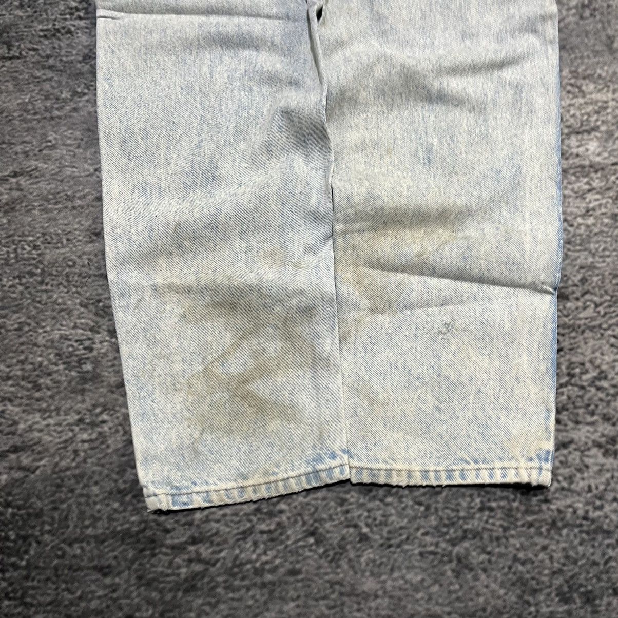 Levi's Vintage 90s Levi's Orange Tab Jeans Faded Light Blue Denim Size US 32 / EU 48 - 7 Thumbnail