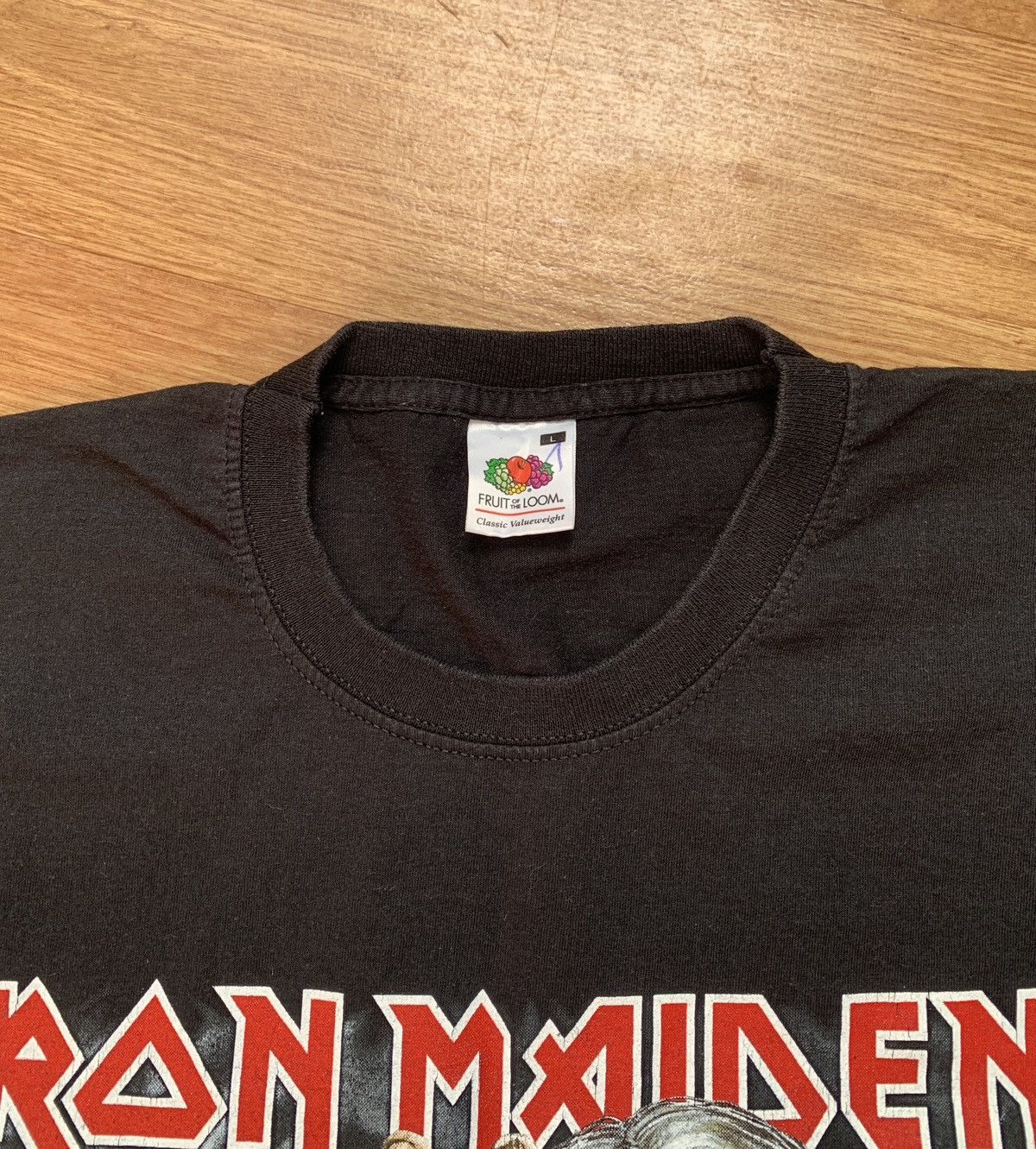 Fruit Of The Loom Iron Maiden The Number Of The Beast 2010 T Shirt Tee Size US L / EU 52-54 / 3 - 5 Thumbnail