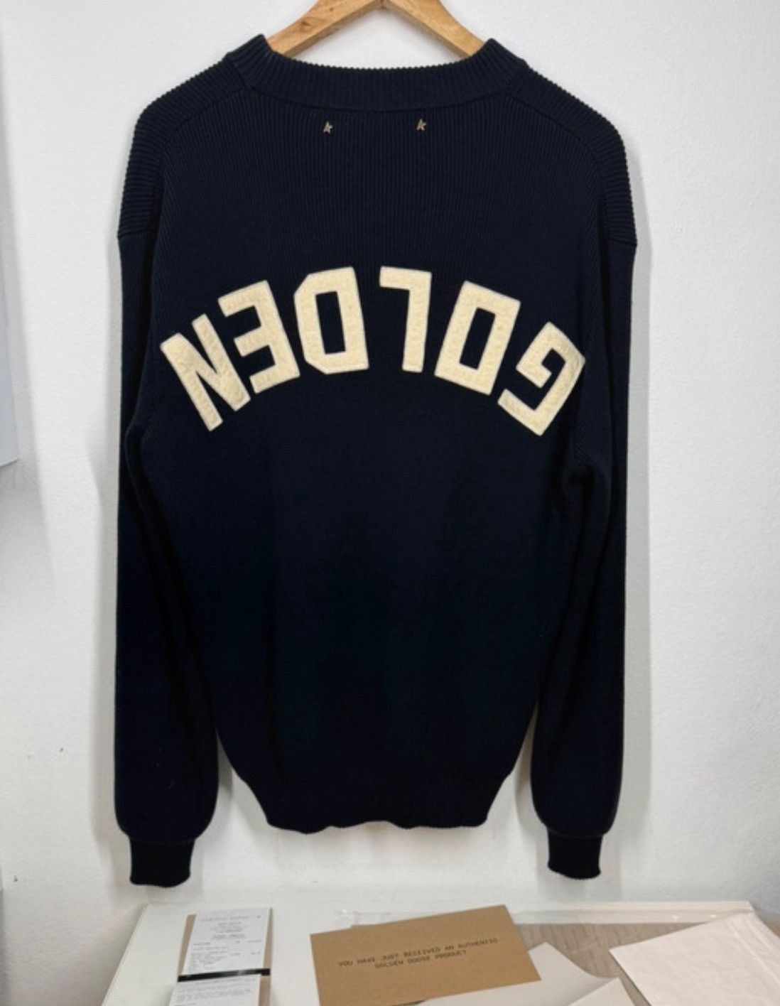 Golden Goose Sweater golden goose dark Blue Size US S / EU 44-46 / 1 - 1 Thumbnail