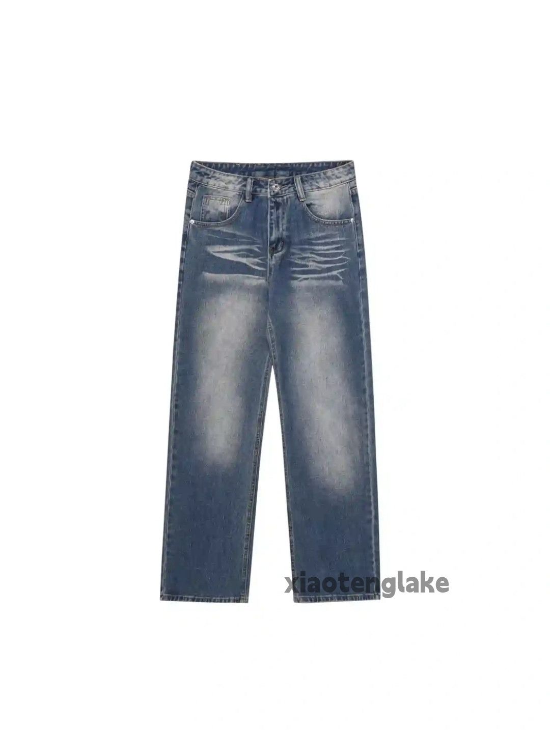 Jean × Vintage y2k washed faded cleanfit yuppie loose baggy jeans Size US 30 / EU 46 - 7 Thumbnail