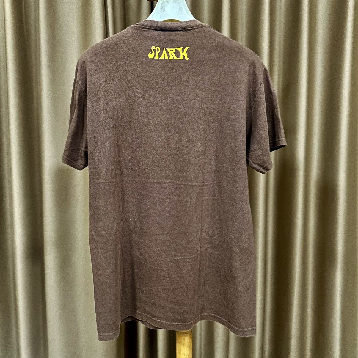 Vintage Vintage Spark Skateboard Brown T-shirt Size US M / EU 48-50 / 2 - 2 Thumbnail