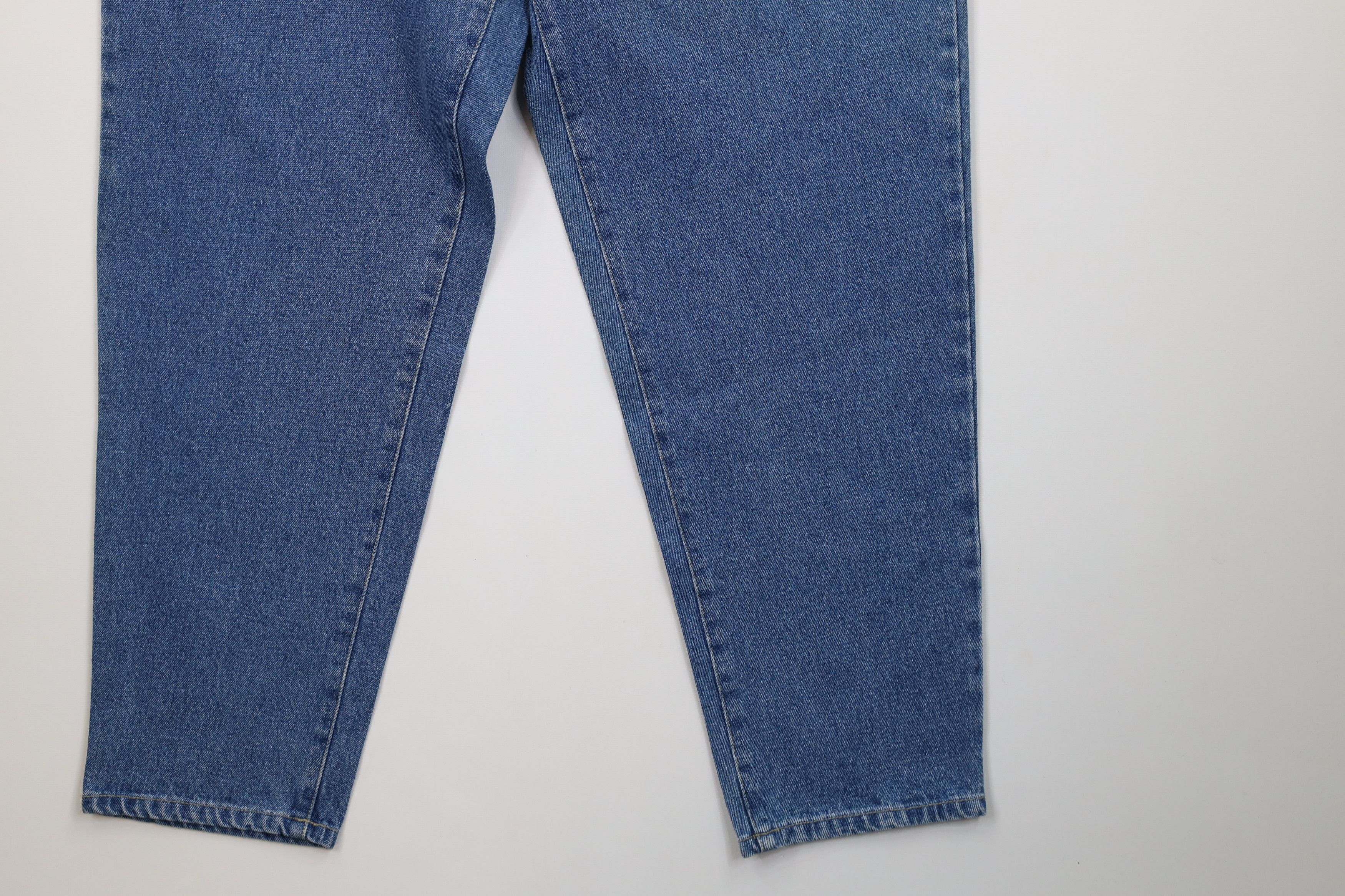 Columbia Deadstock Vintage 90s Columbia Fit Tapered Leg Denim Jeans Size 38" / US 16 / IT 52 - 4 Thumbnail