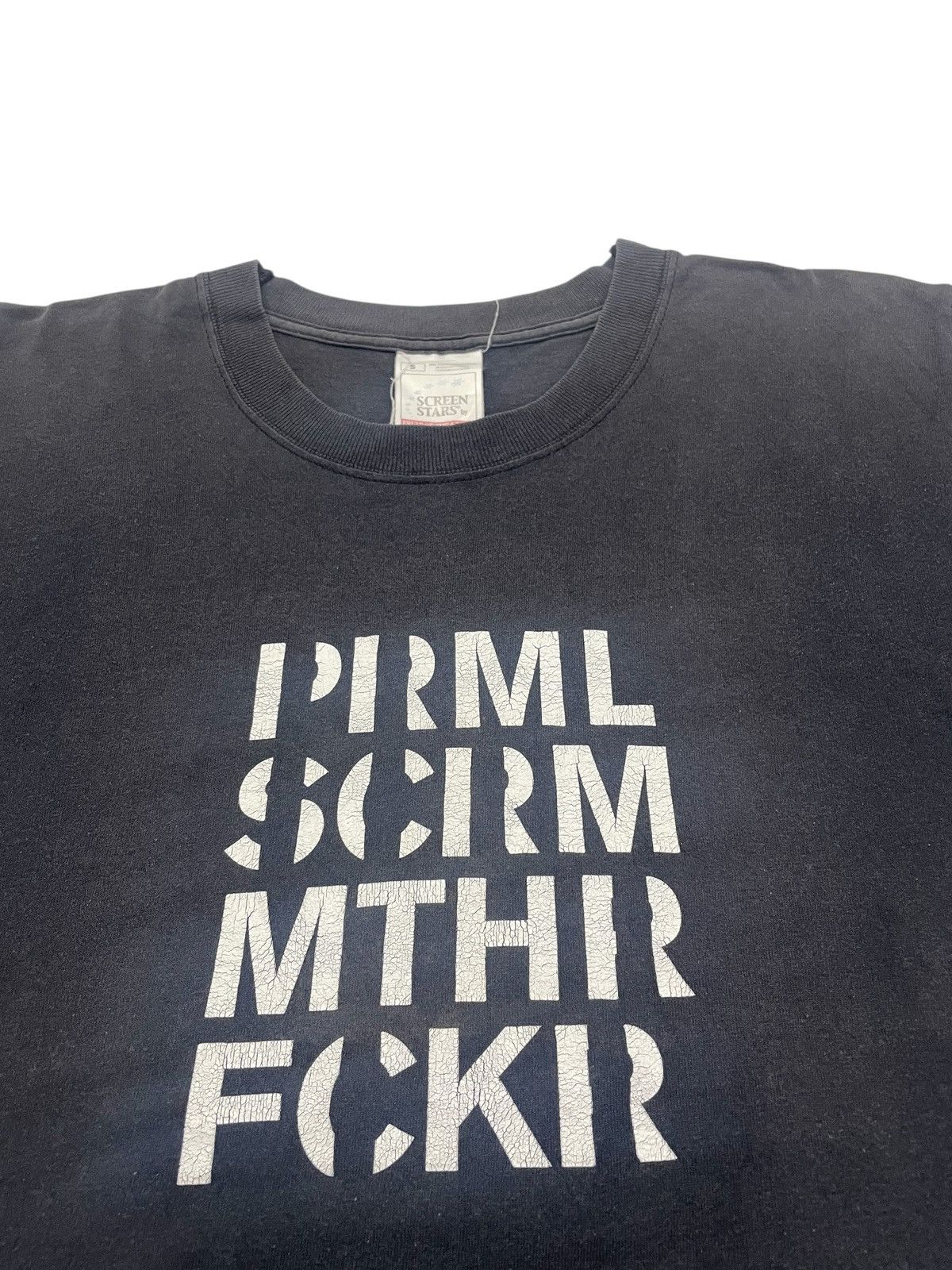 Band Tees × Vintage Vintage 90s Primal Scream Motherfucker Sunfaded T-shirt Size US S / EU 44-46 / 1 - 2 Thumbnail