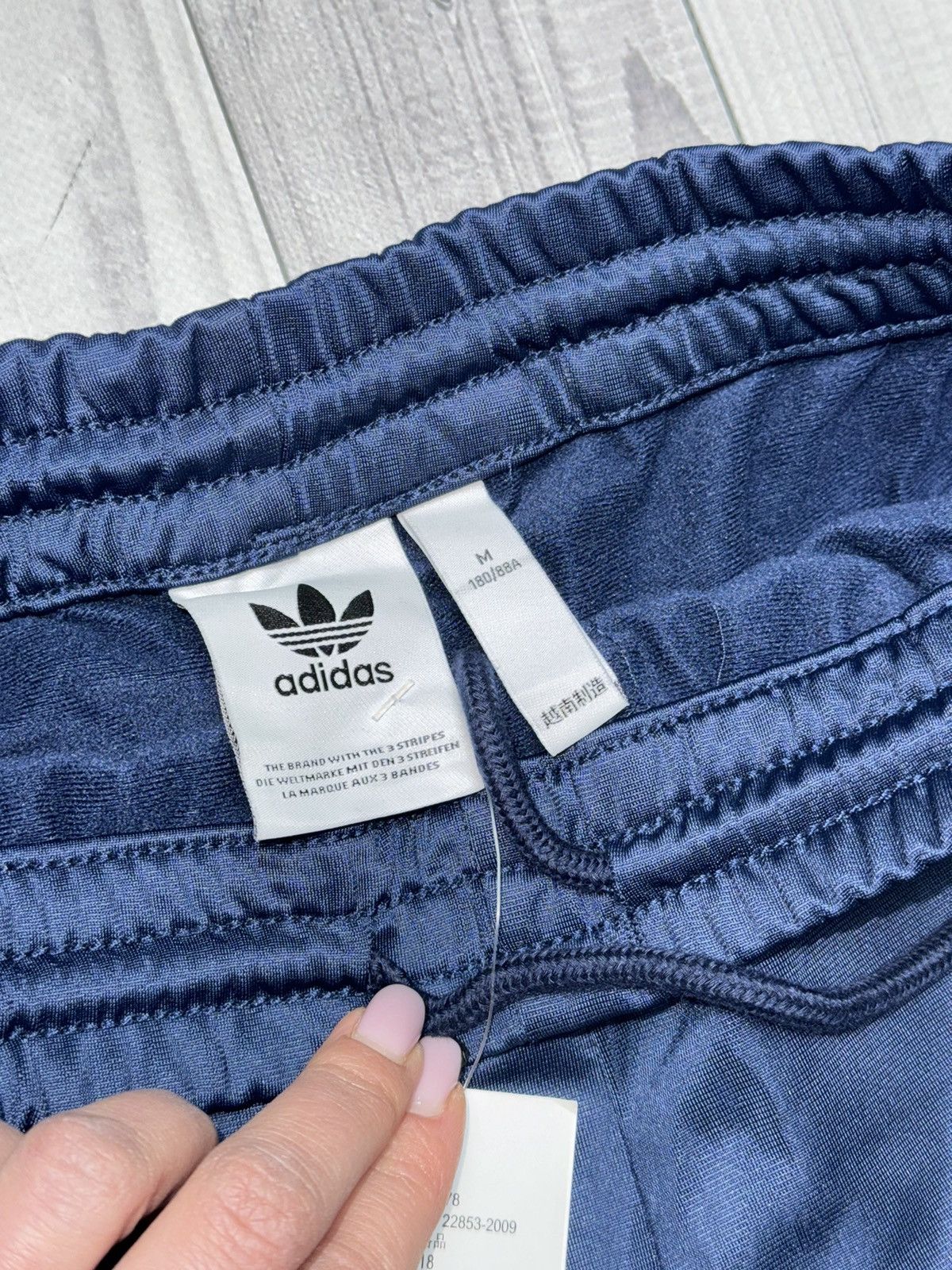 Vintage Vintage Adibreak pants rare navy size S/M Size US 32 / EU 48 - 10 Thumbnail