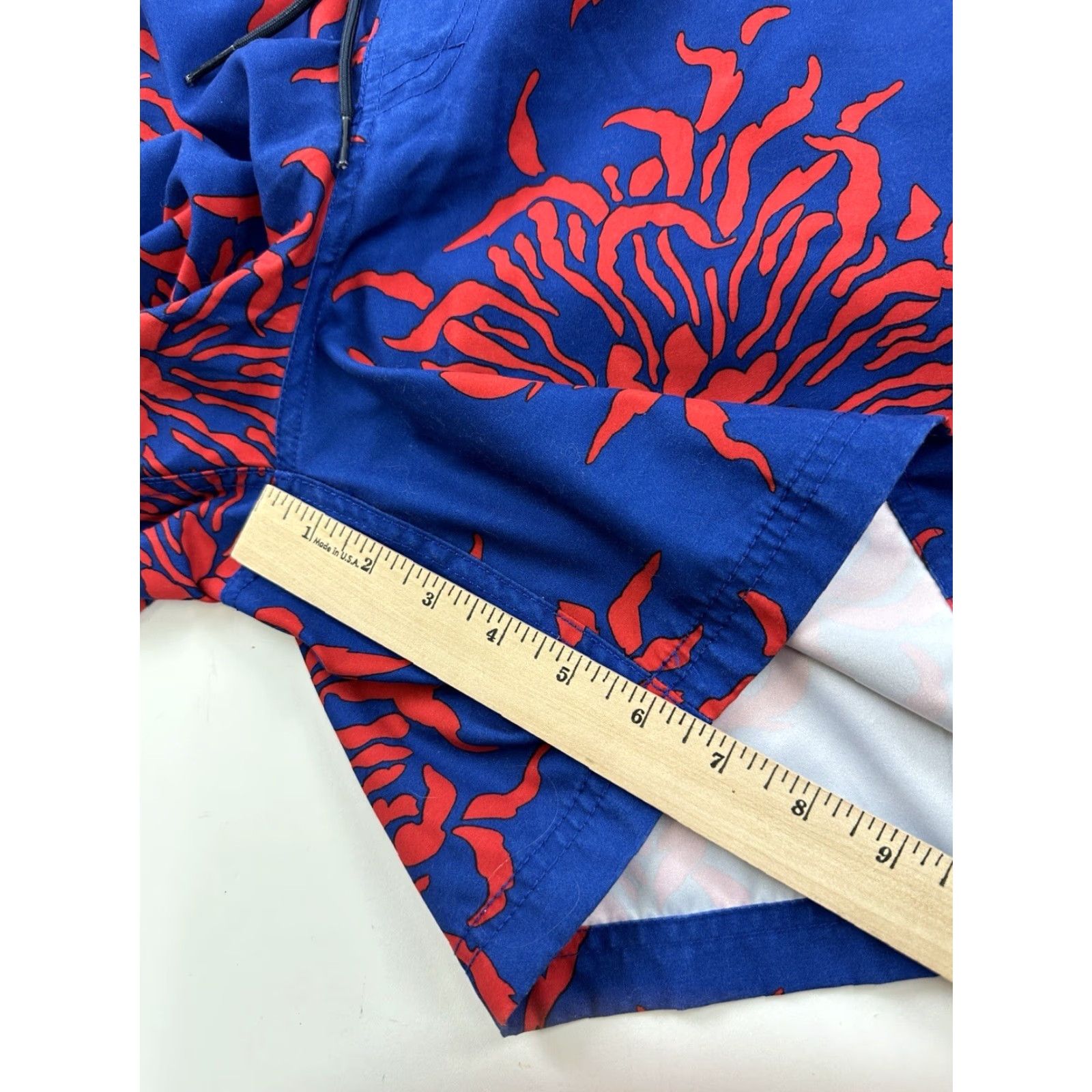 Nautica Nautica Swim Shorts Men’s 2XL Blue Floral Tropical Print Trunks Size US 39 - 7 Thumbnail