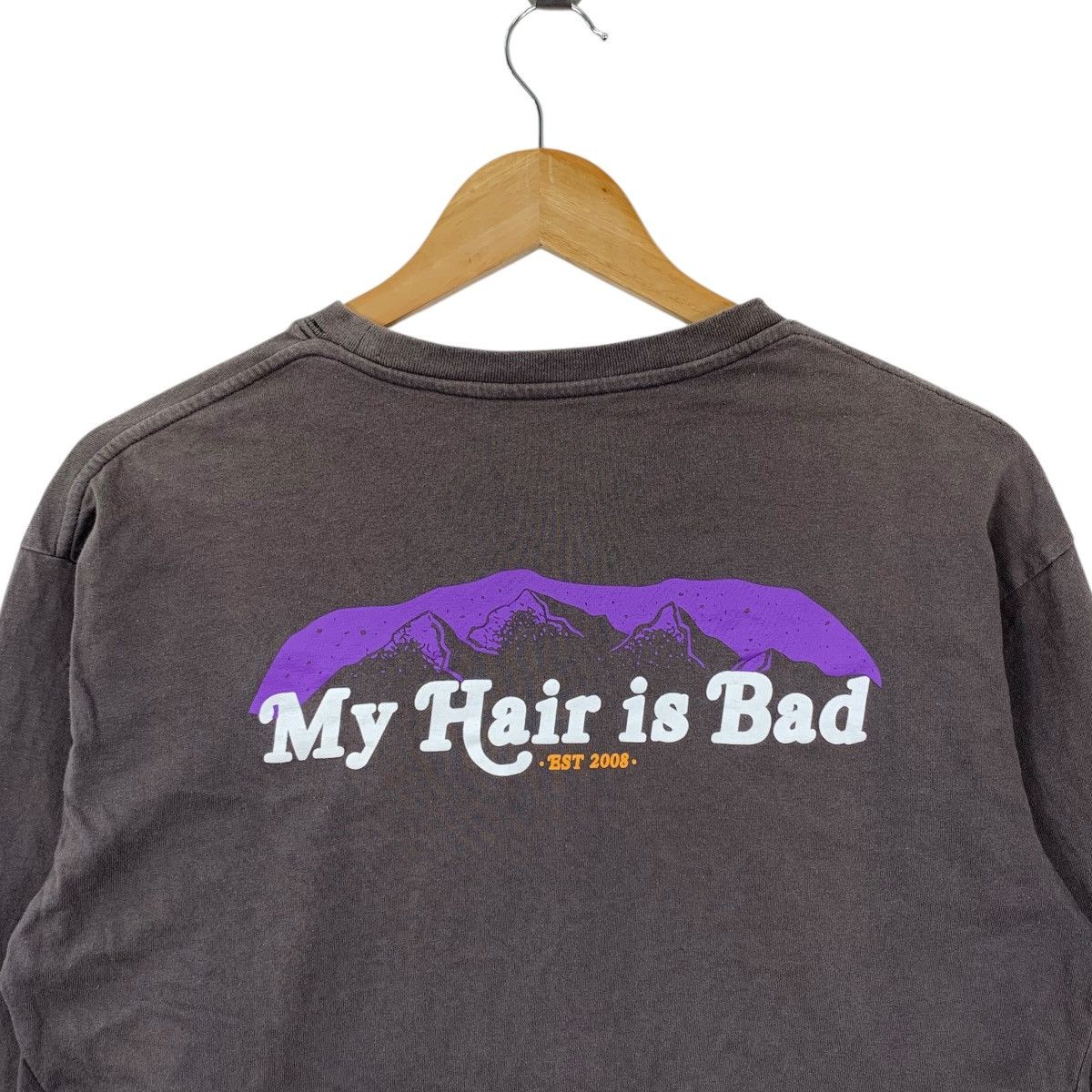 Japanese Brand MY HAIR Is BAD Japanese Rock Band Long Sleeve Shirt Size US L / EU 52-54 / 3 - 2 Thumbnail