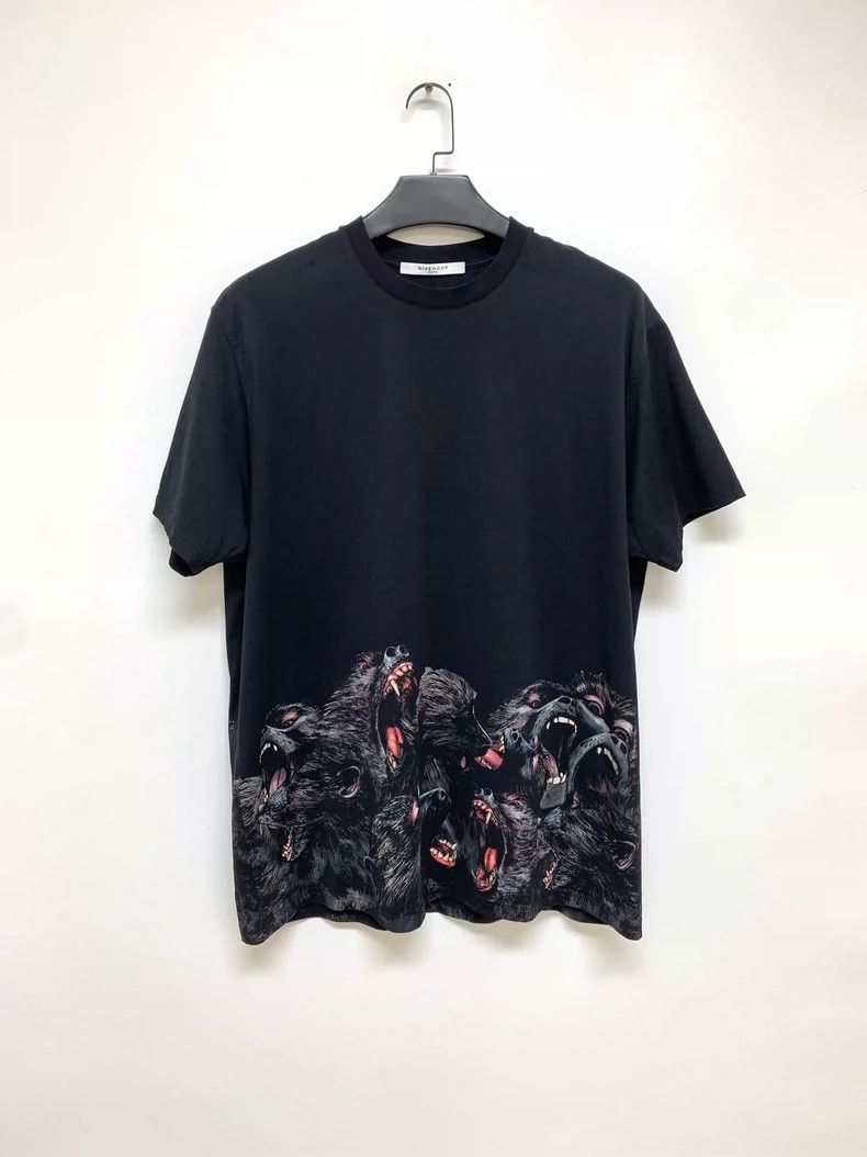 Givenchy Givenchy Monkey Print Short Sleeve Tee - dmc Size US M / EU 48-50 / 2 - 1 Thumbnail