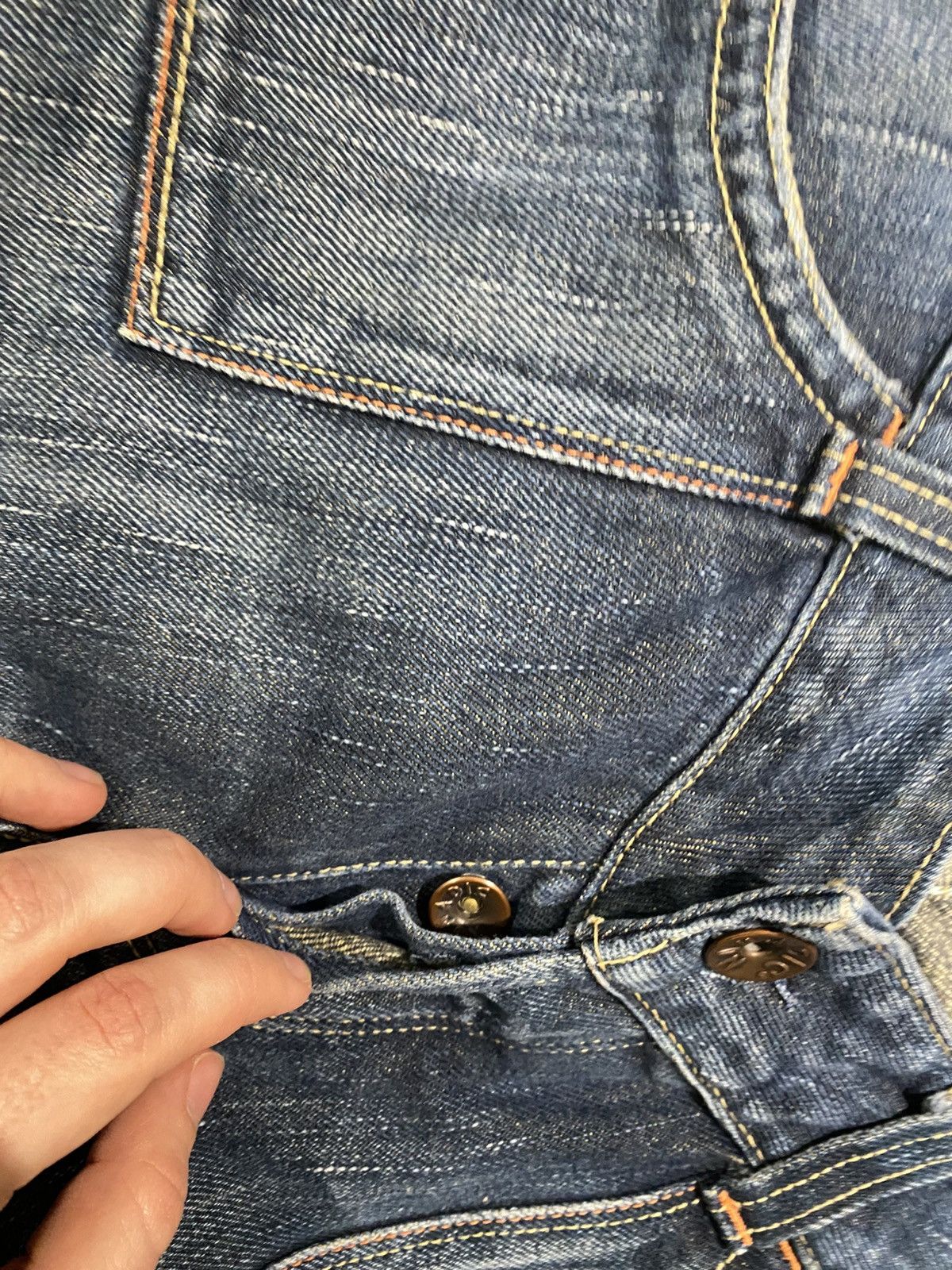 Japanese Brand Avan Archive Designer Style Jeans / Slim Straight Japan Size US 33 - 9 Thumbnail