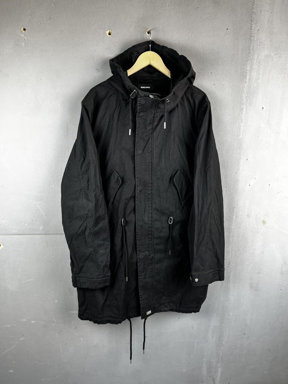 Diesel Diesel Men’s Transition Fishtail Hooded Parka Jacket Size US XXL / EU 58 / 5 - 1 Thumbnail