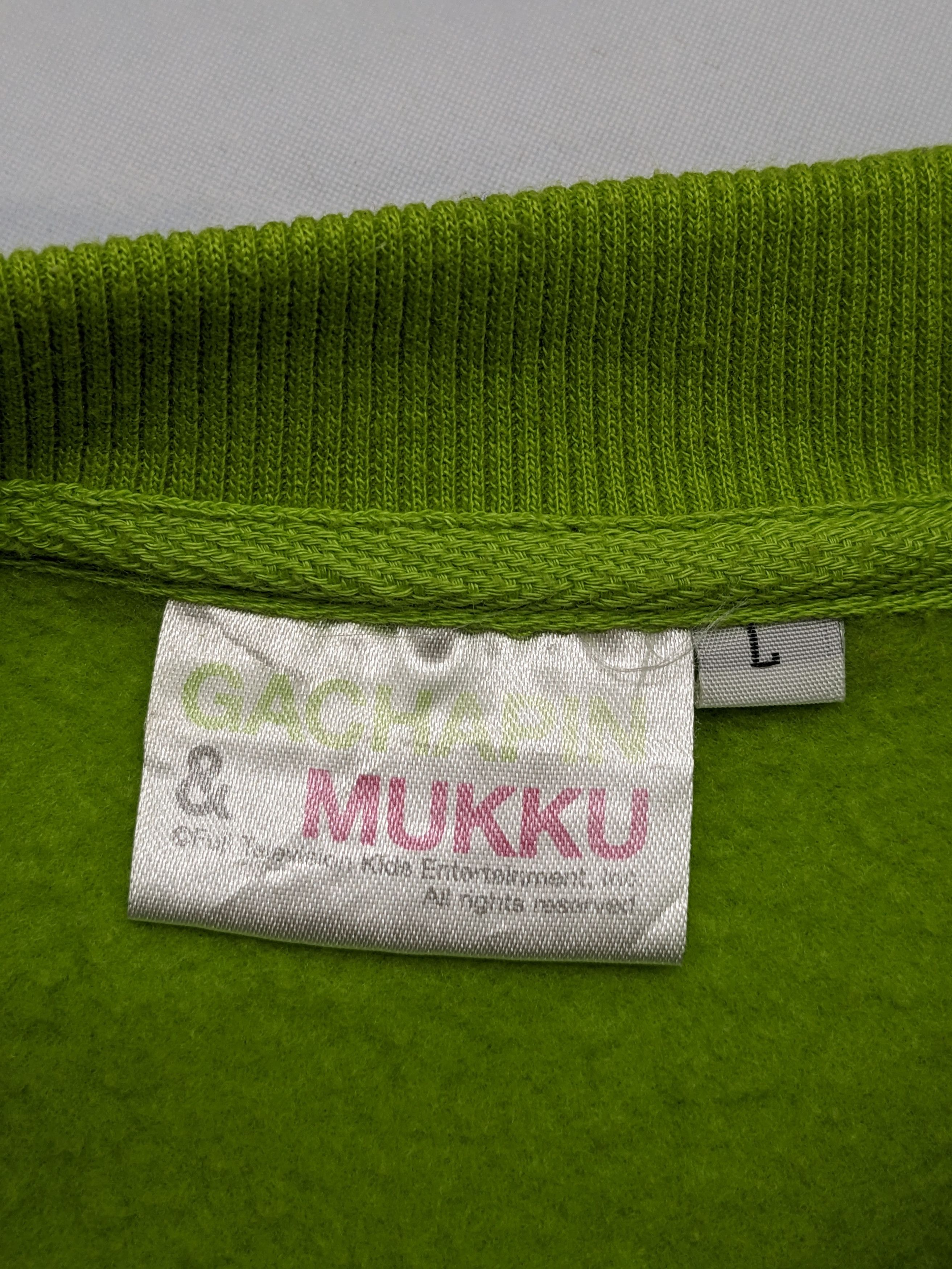 Japanese Brand Don Quijote x Gachapin × Mukku 2007 Character Sweatshirt Size US L / EU 52-54 / 3 - 11 Thumbnail
