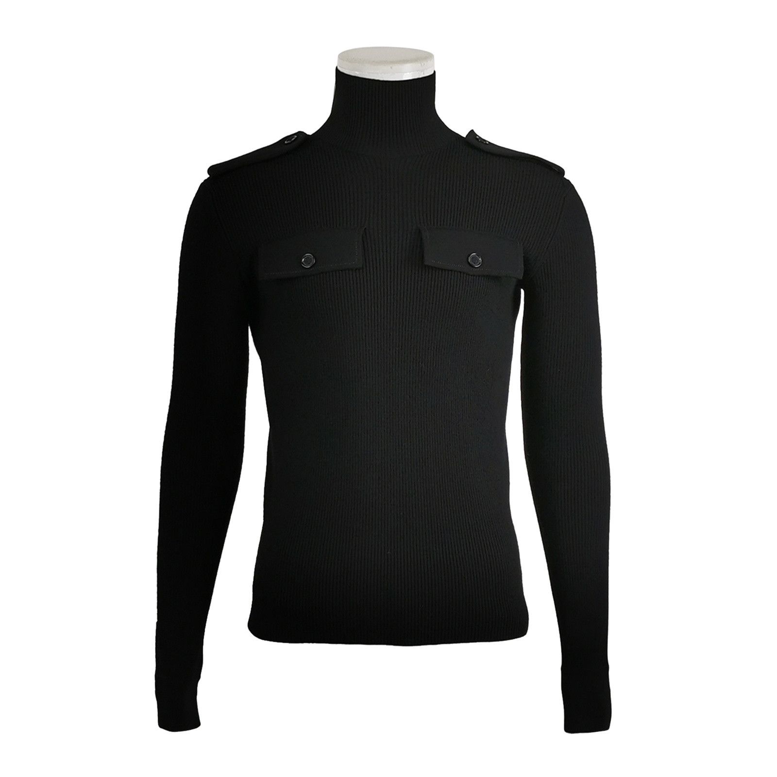 Bottega Veneta Bottega Veneta Ribbed Wool Turtleneck Sweater S Size US S / EU 44-46 / 1 - 1 Thumbnail