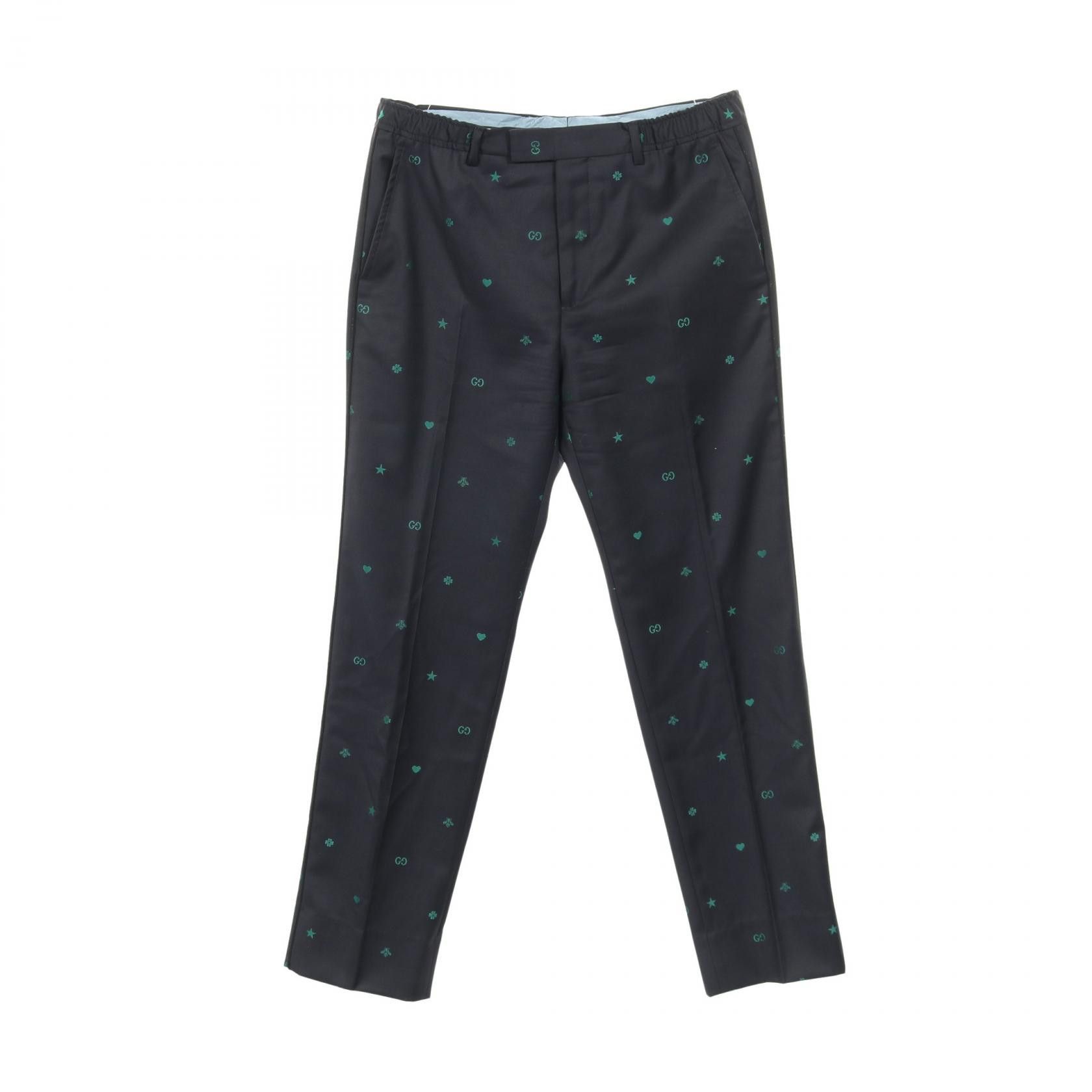 Gucci Gucci Gucci Embroidery Wool Pants Textile Pants DUTY FREE for USA Size ONE SIZE - 1 Thumbnail