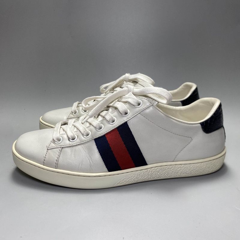 Gucci Gucci ACE Classic Low-Top Fashion Sneakers 0079 Size US 6.5 / IT 36.5 - 1 Thumbnail
