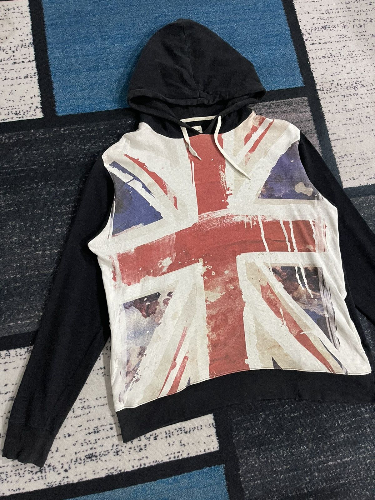 Japanese Brand × Vintage Graniph Store Design Great Britain Sweatshirt Hoodie Size US L / EU 52-54 / 3 - 4 Thumbnail