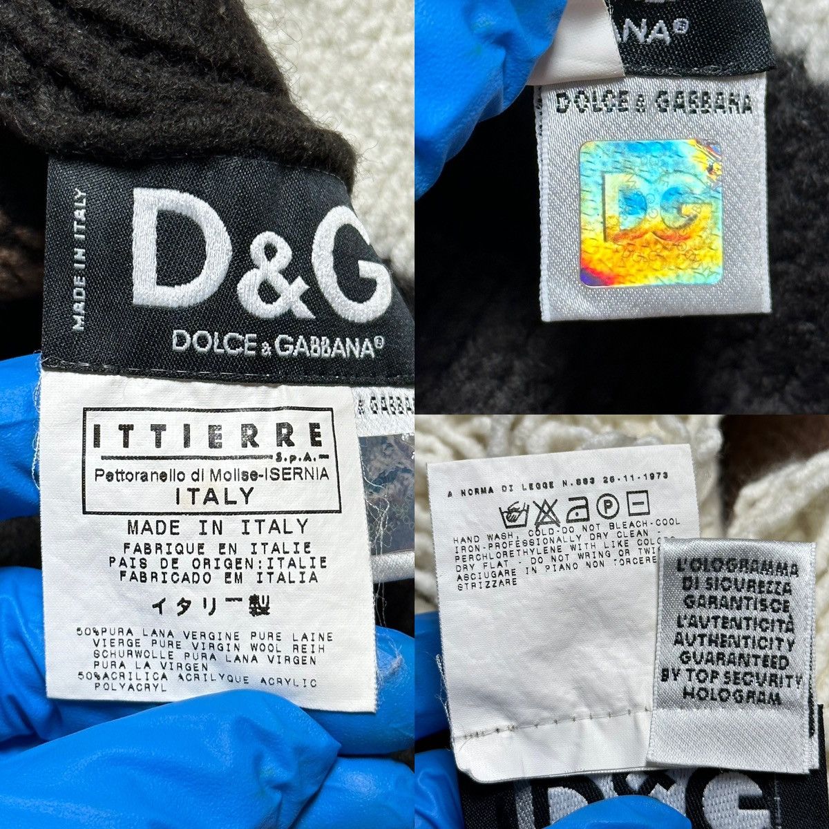 Dolce & Gabbana Vintage Dolce & Gabbana Wool Knitted Scarf / Muffler Size ONE SIZE - 10 Thumbnail