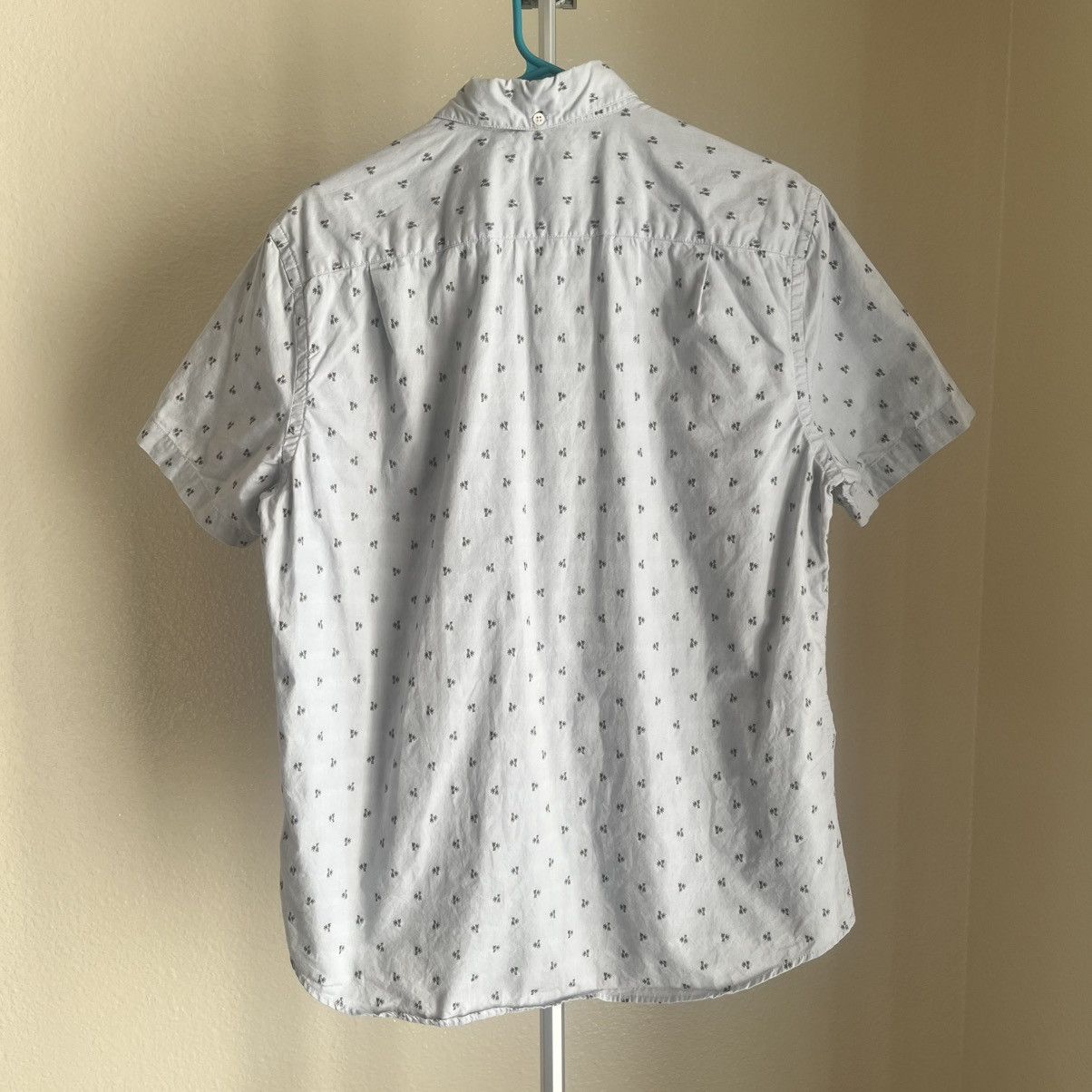 Steven Alan Steven Alan Short Sleeve Button Front Shirt Palm Tree Size L Size US L / EU 52-54 / 3 - 5 Thumbnail