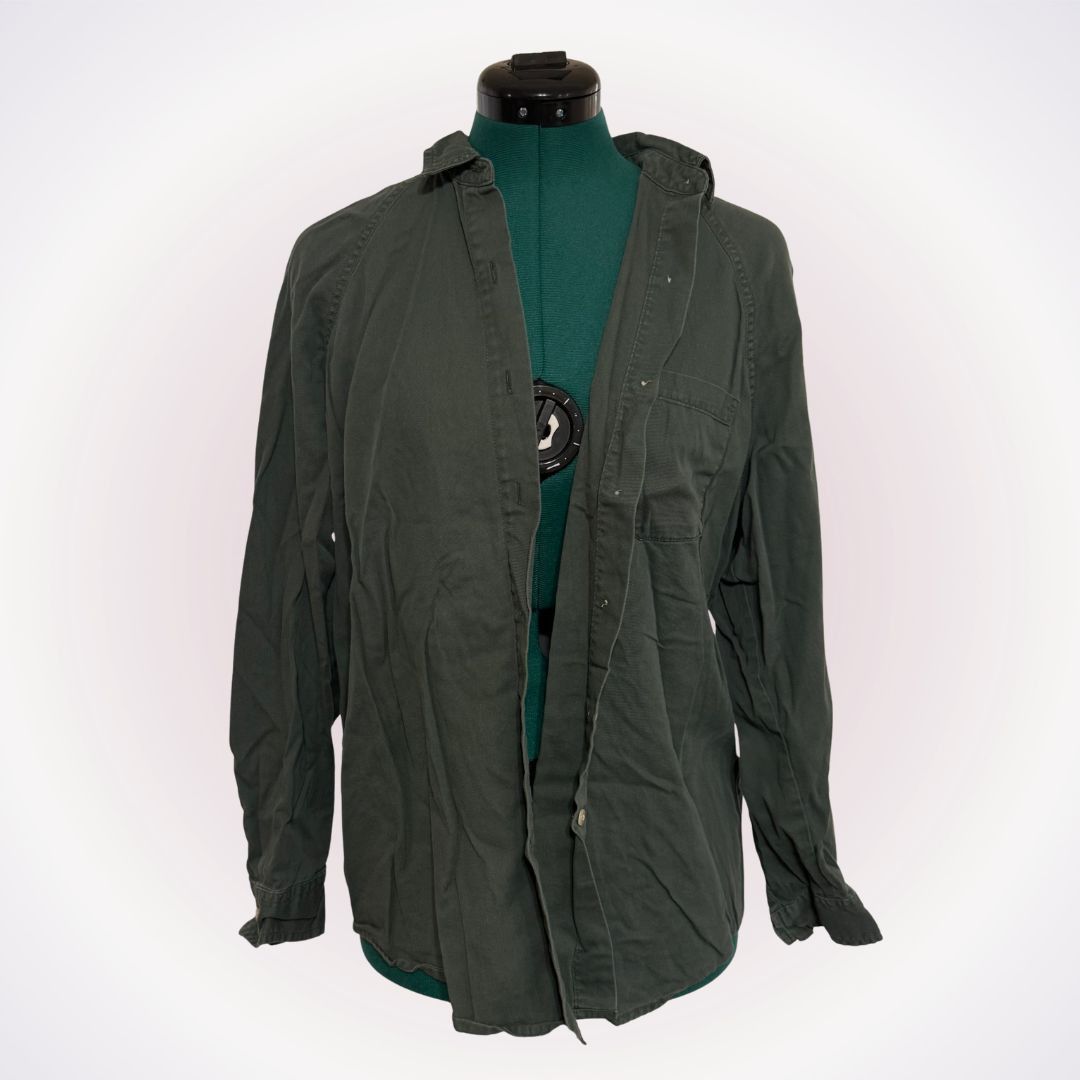 Other Universal Thread Olive Button-Down Shirt | Sz S Size S / US 4 / IT 40 - 1 Thumbnail
